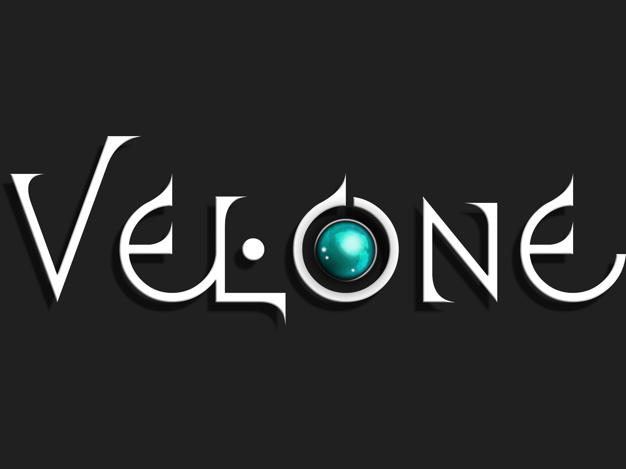 Velone logo with gemstone HD Wallpaper
