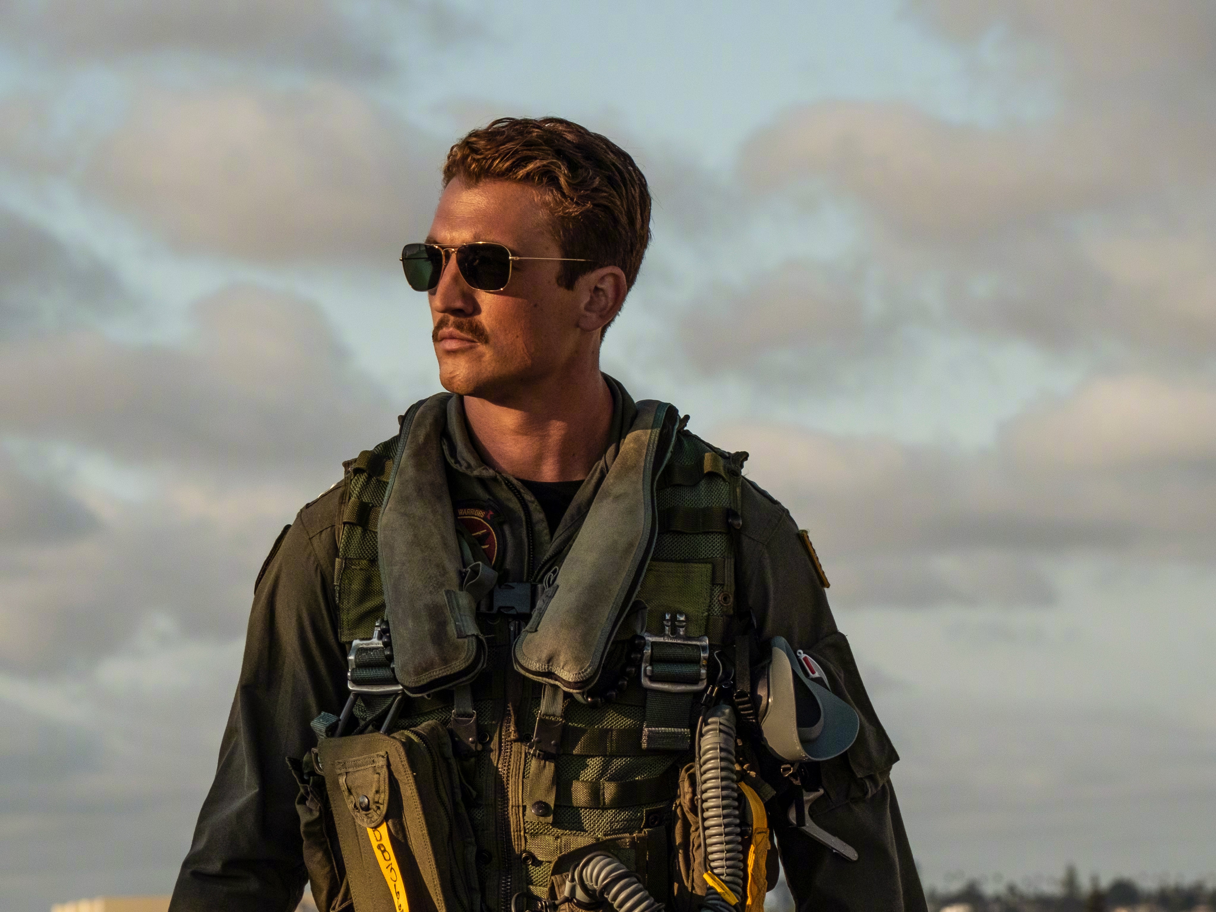 Miles Teller in Top Gun: Maverick 4K HD Wallpaper