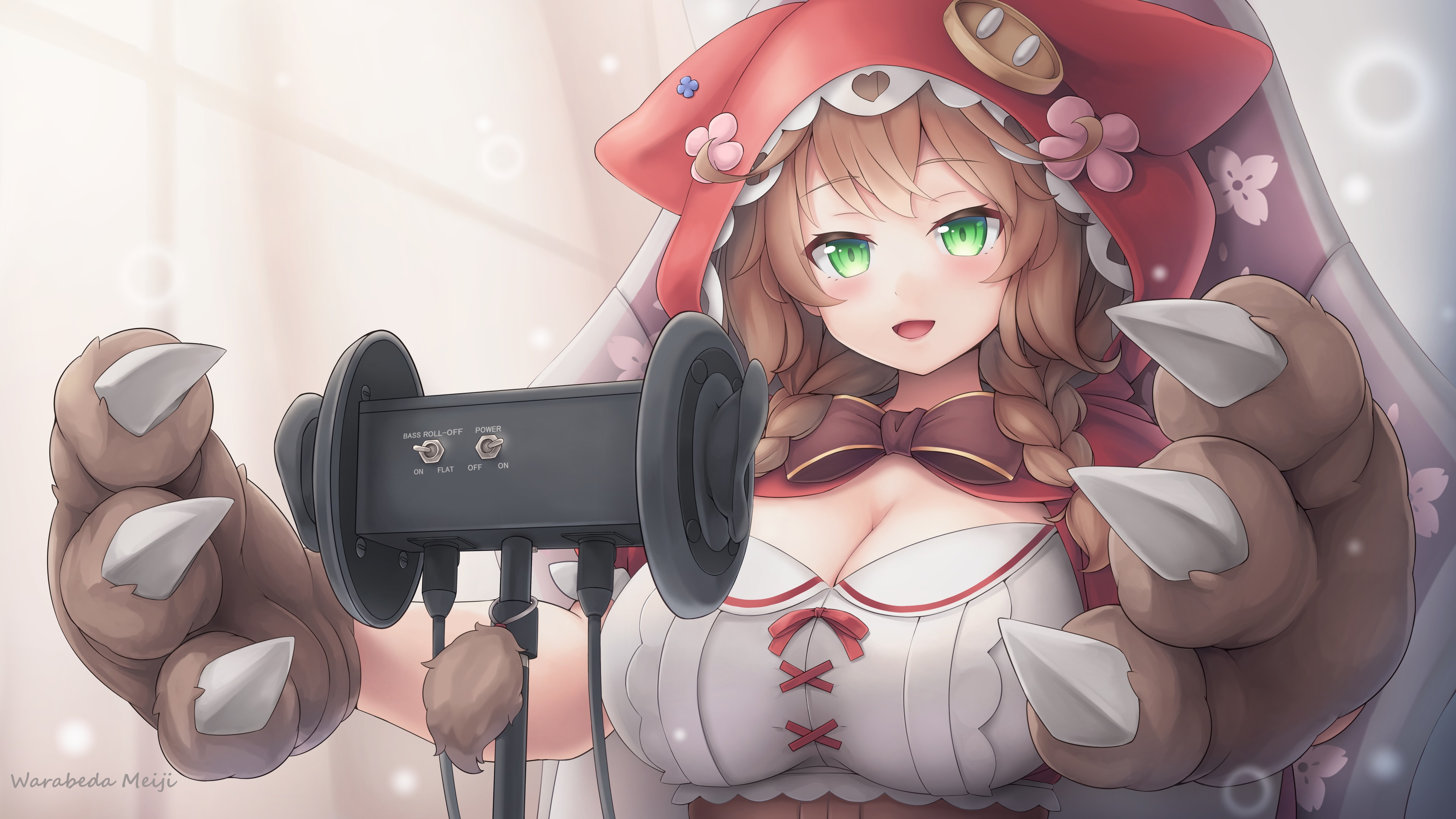 Warabeda Meiji from Nijisanji 4K HD Wallpaper
