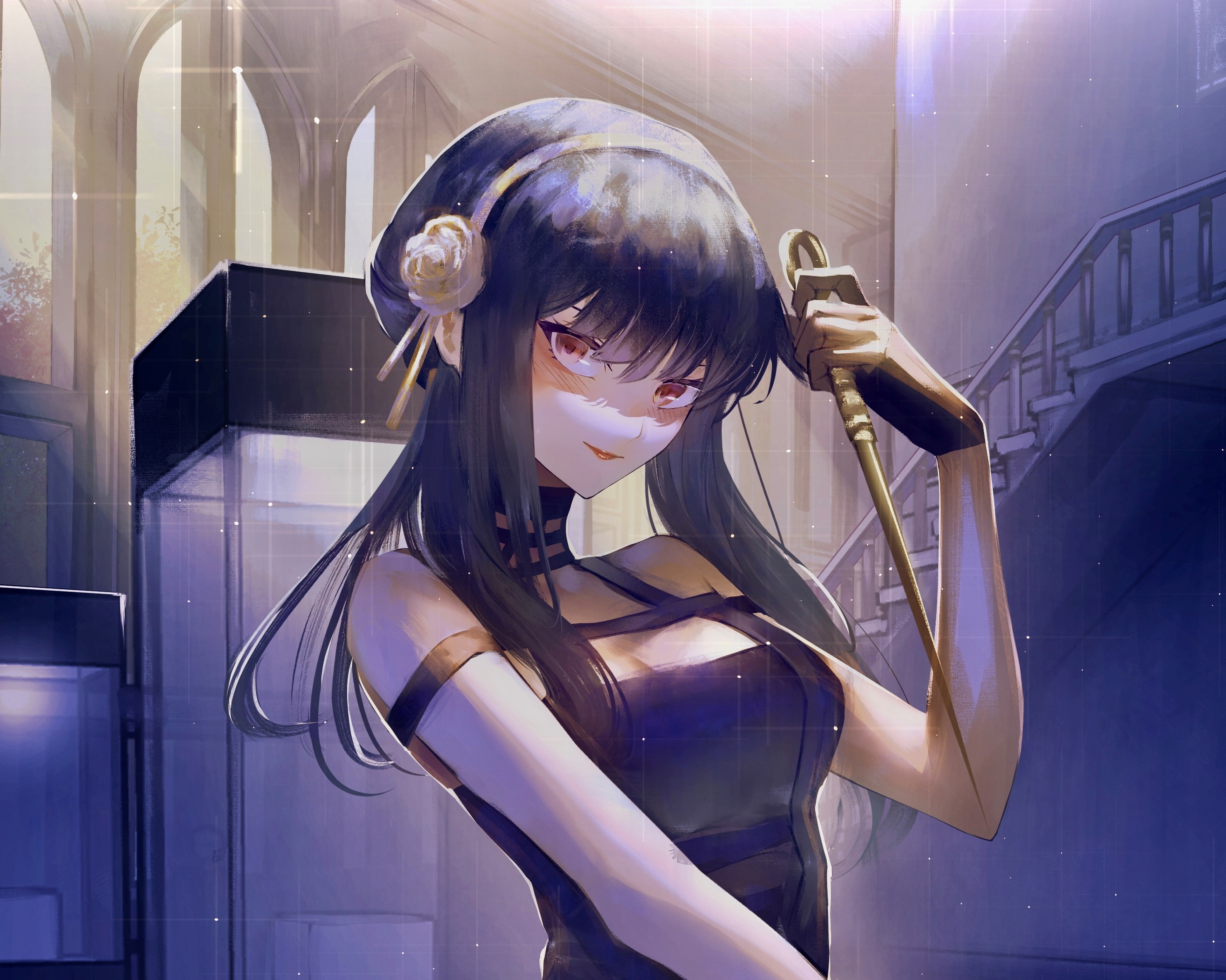 Yor Forger from Spy X Family HD Wallpaper