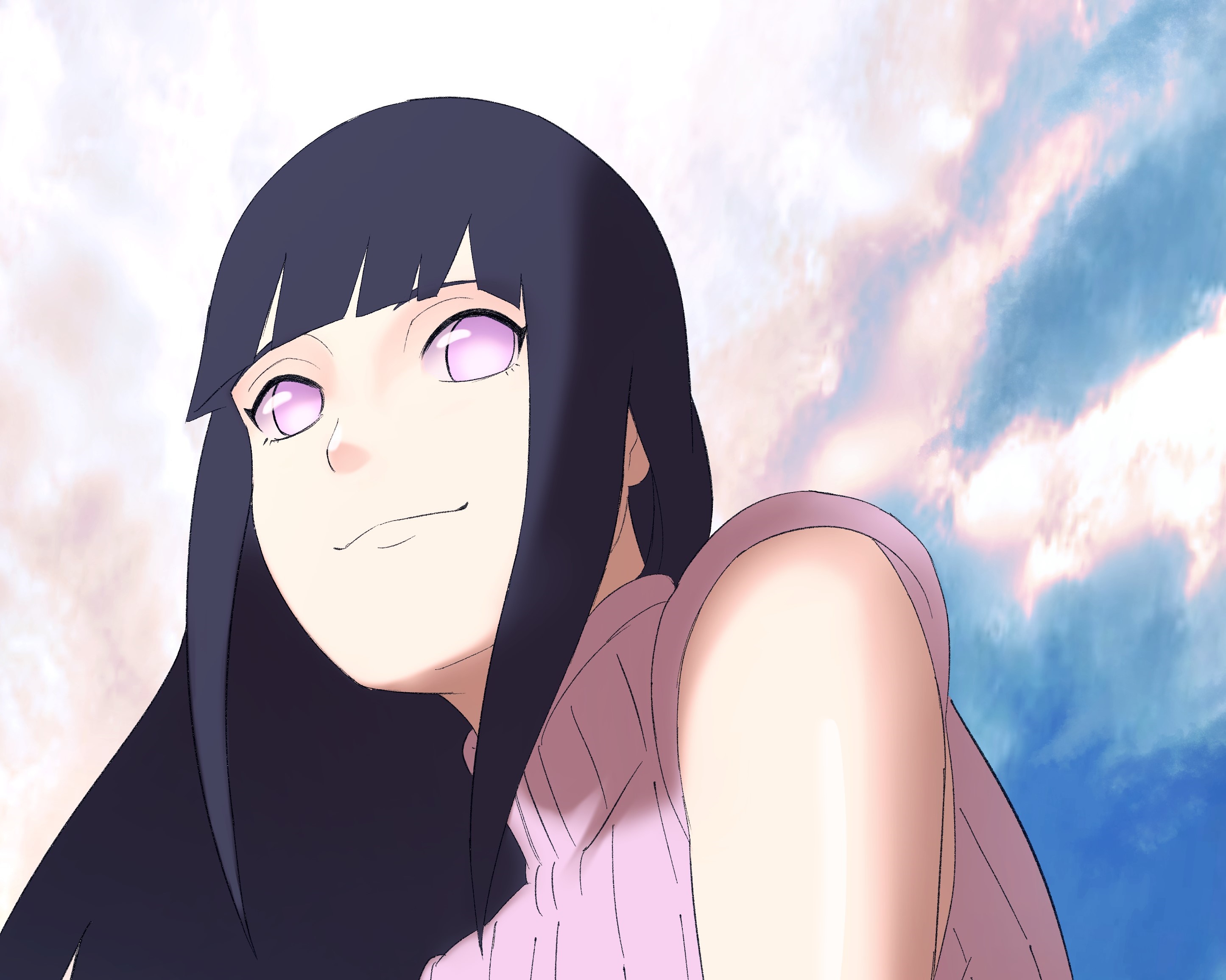 Hinata Hyuga from Naruto HD Wallpaper