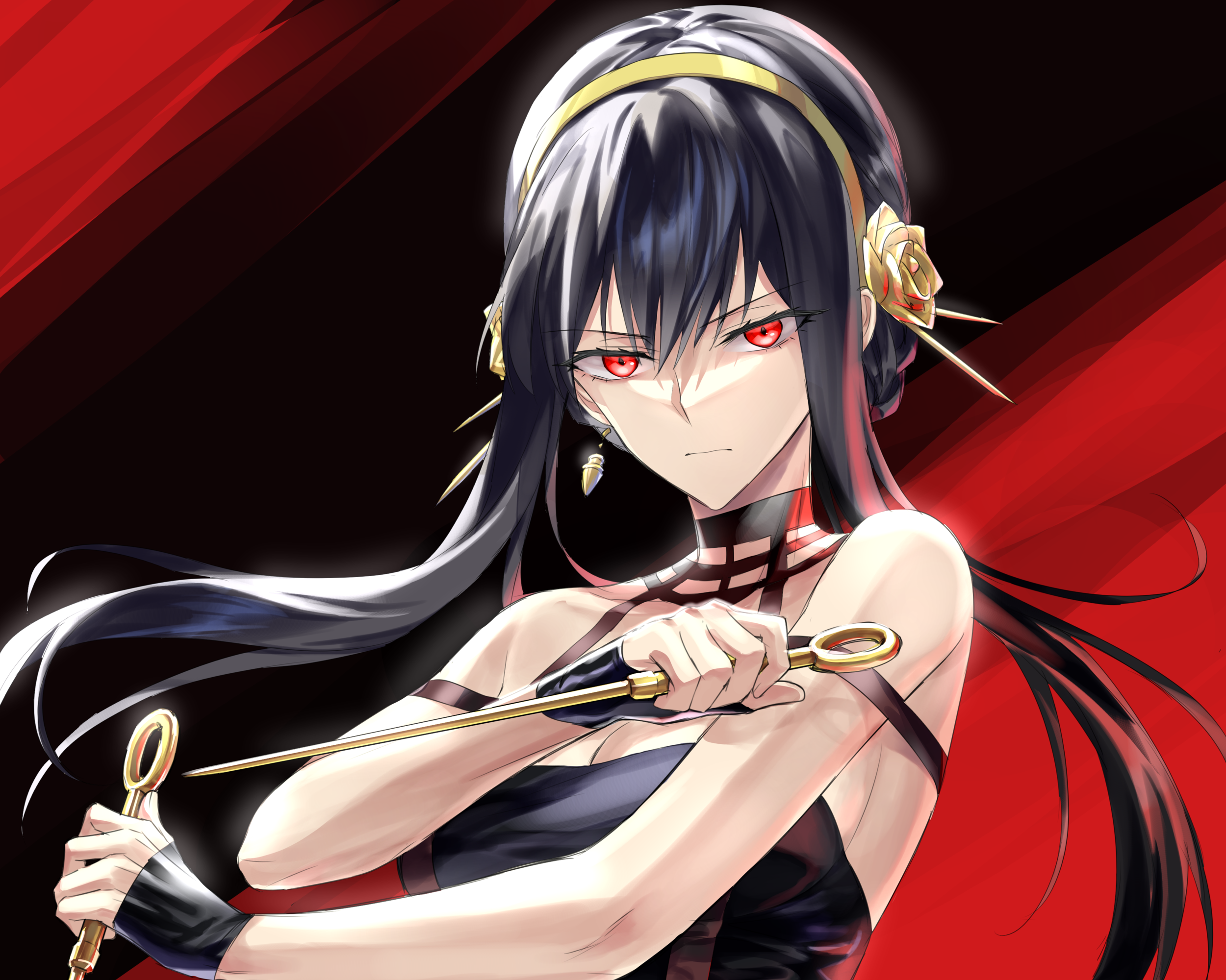 Yor Forger from Spy X Family HD Wallpaper