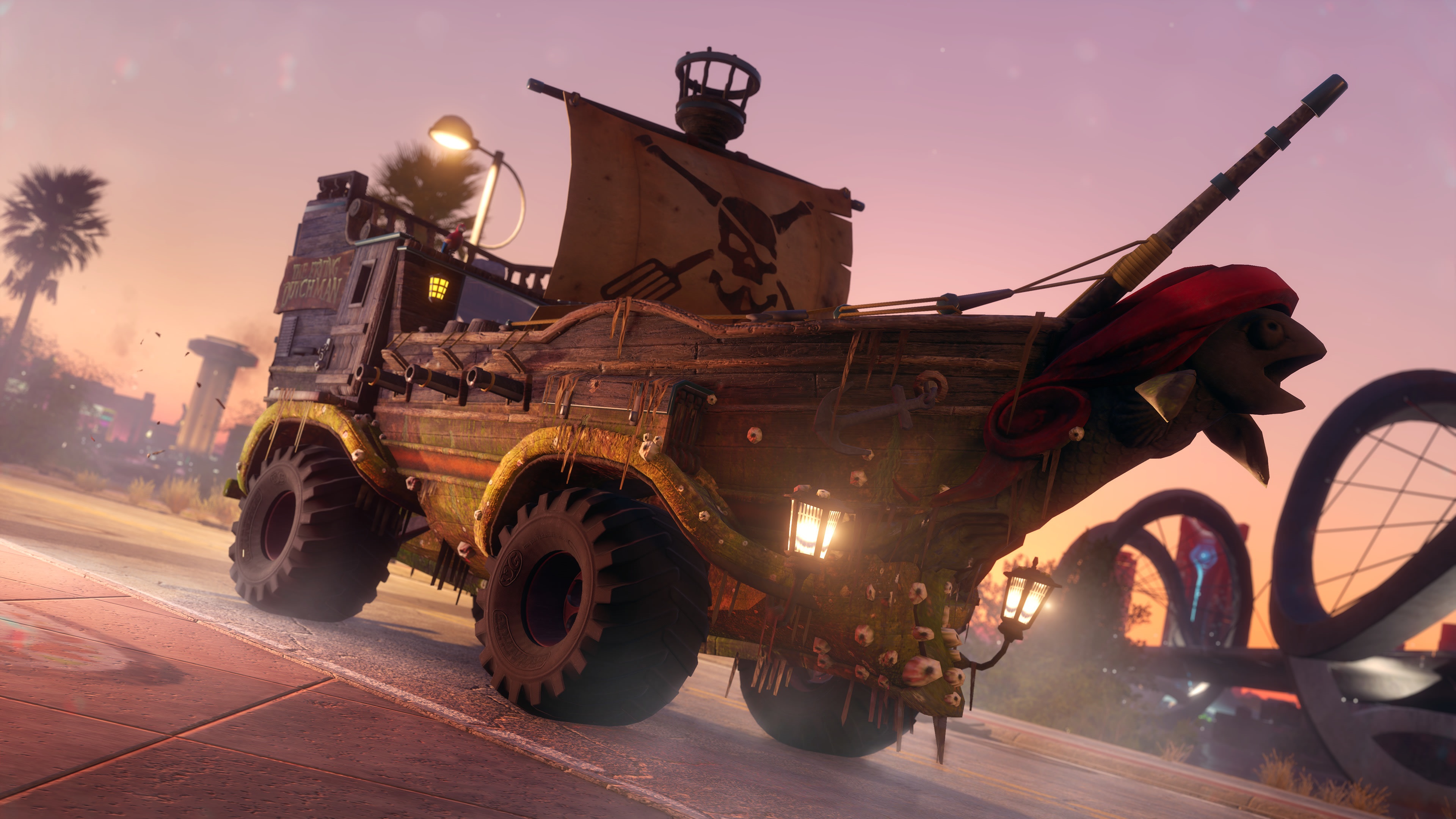 Saints Row (2022) 4K Pirate Car HD Wallpaper