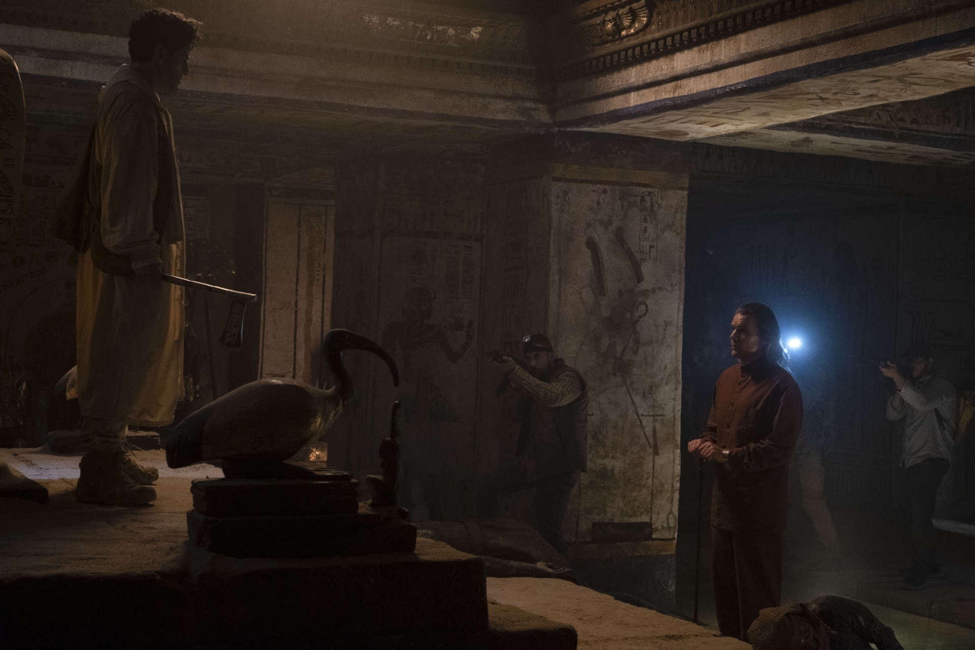 Arthur Harrow from Moon Knight in an ancient tomb HD Wallpaper