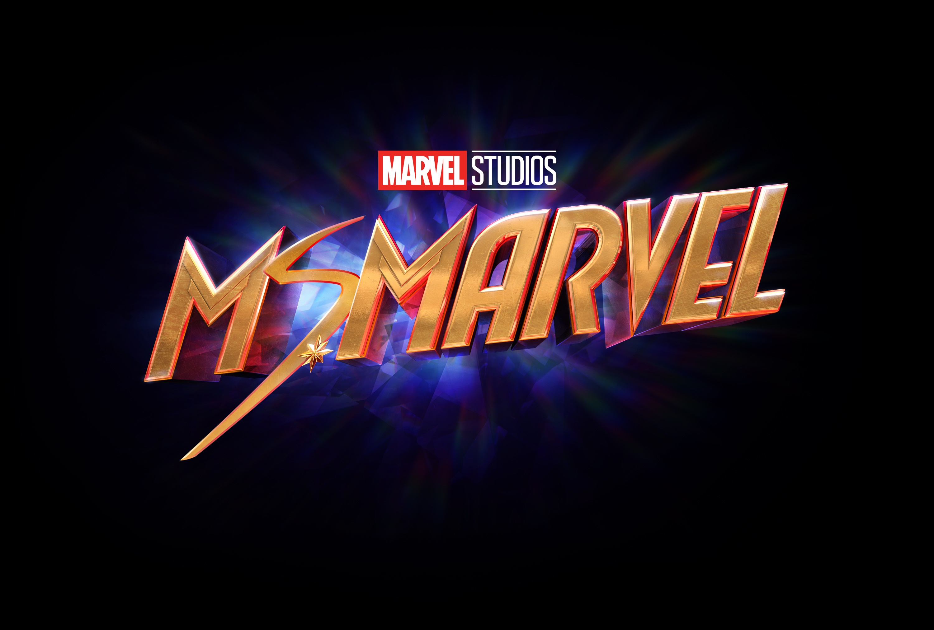 Ms. Marvel Logo from Marvel Studios HD Wallpaper