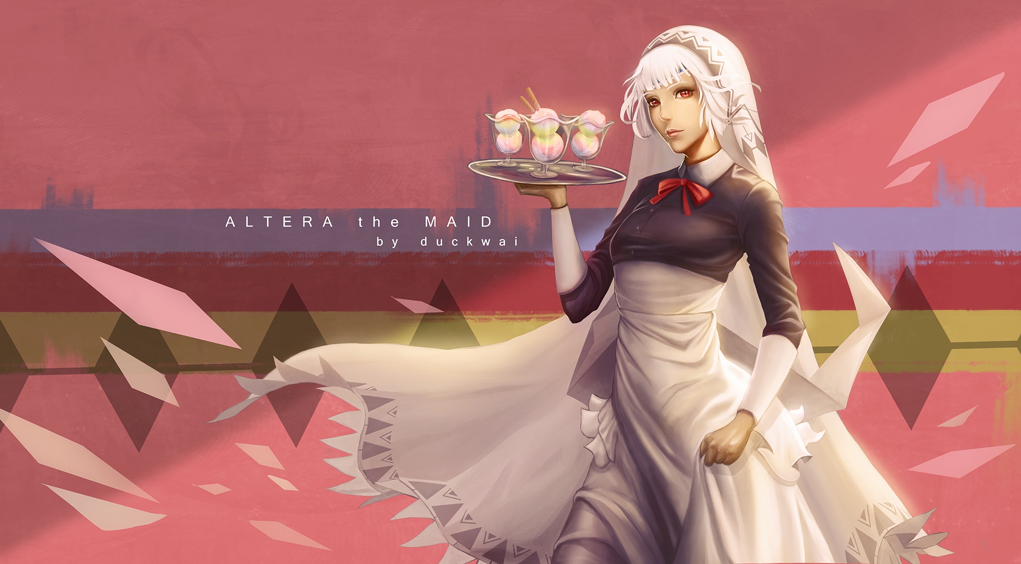 Altera the Maid from Fate/Grand Order HD Wallpaper