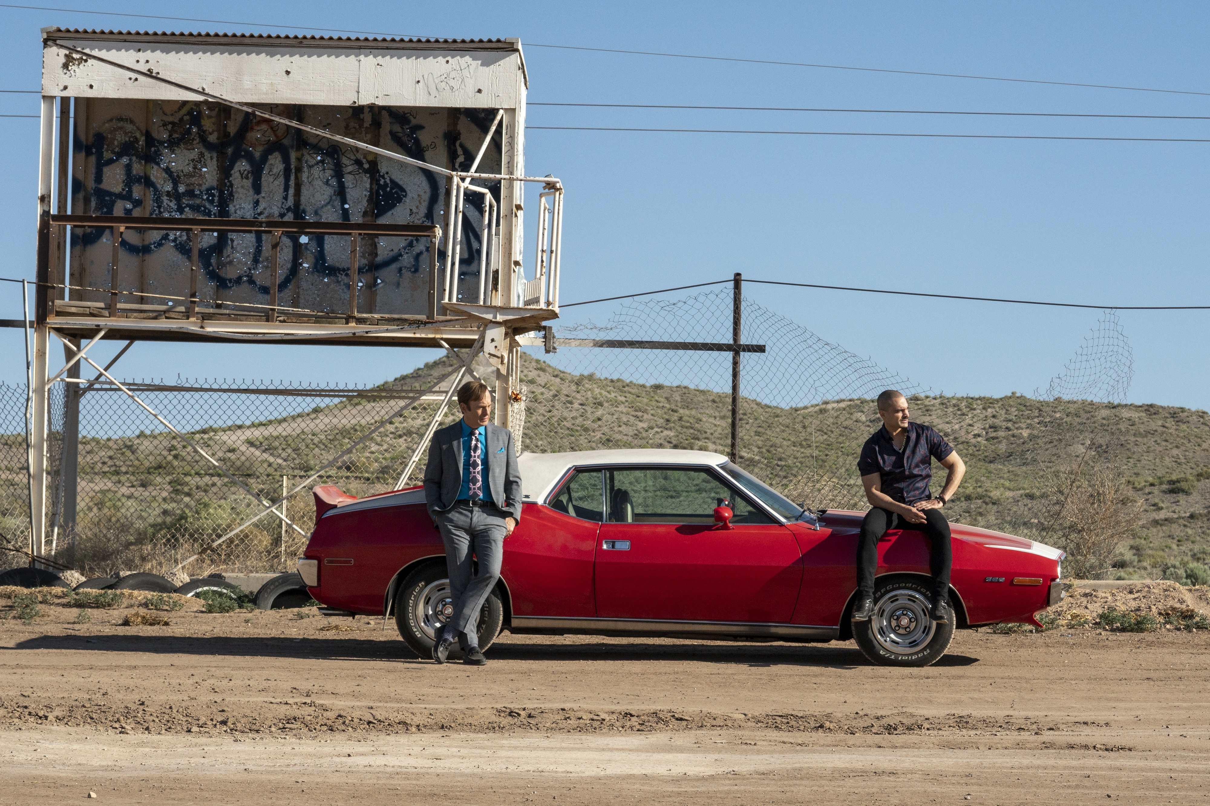 Saul Goodman and Nacho Varga from Better Call Saul 4K HD Wallpaper