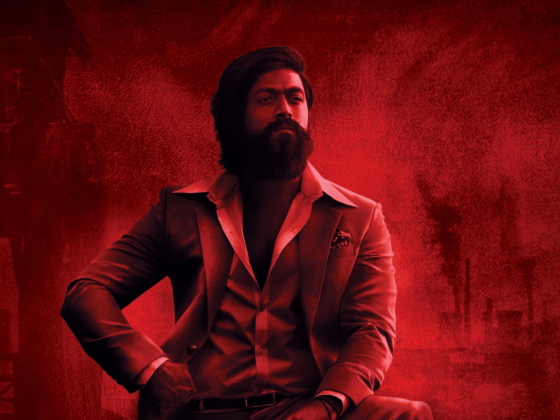 Rocky from K.G.F: Chapter 2 HD Wallpaper