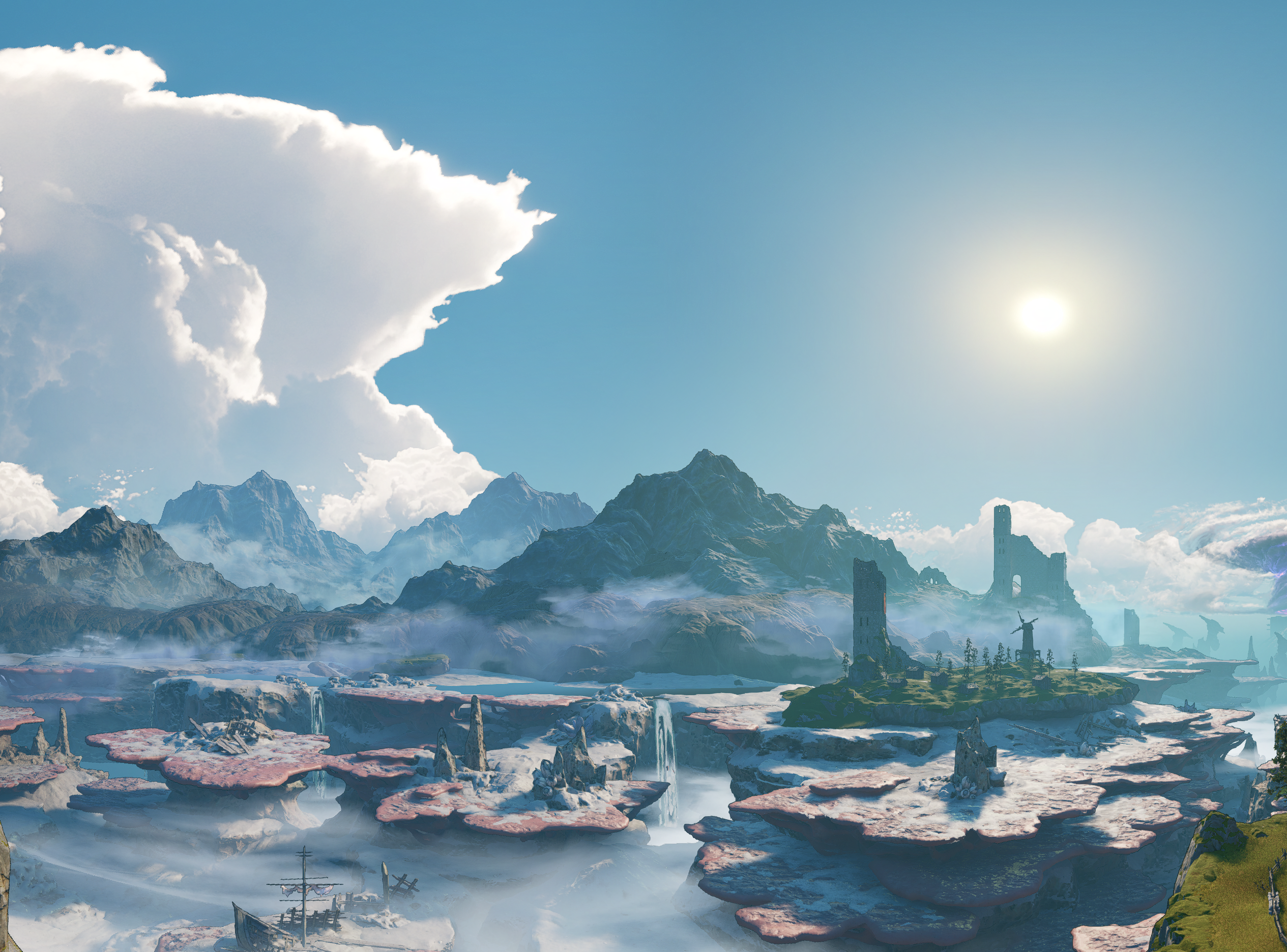 Tiny Tina's Wonderlands landscape HD Wallpaper