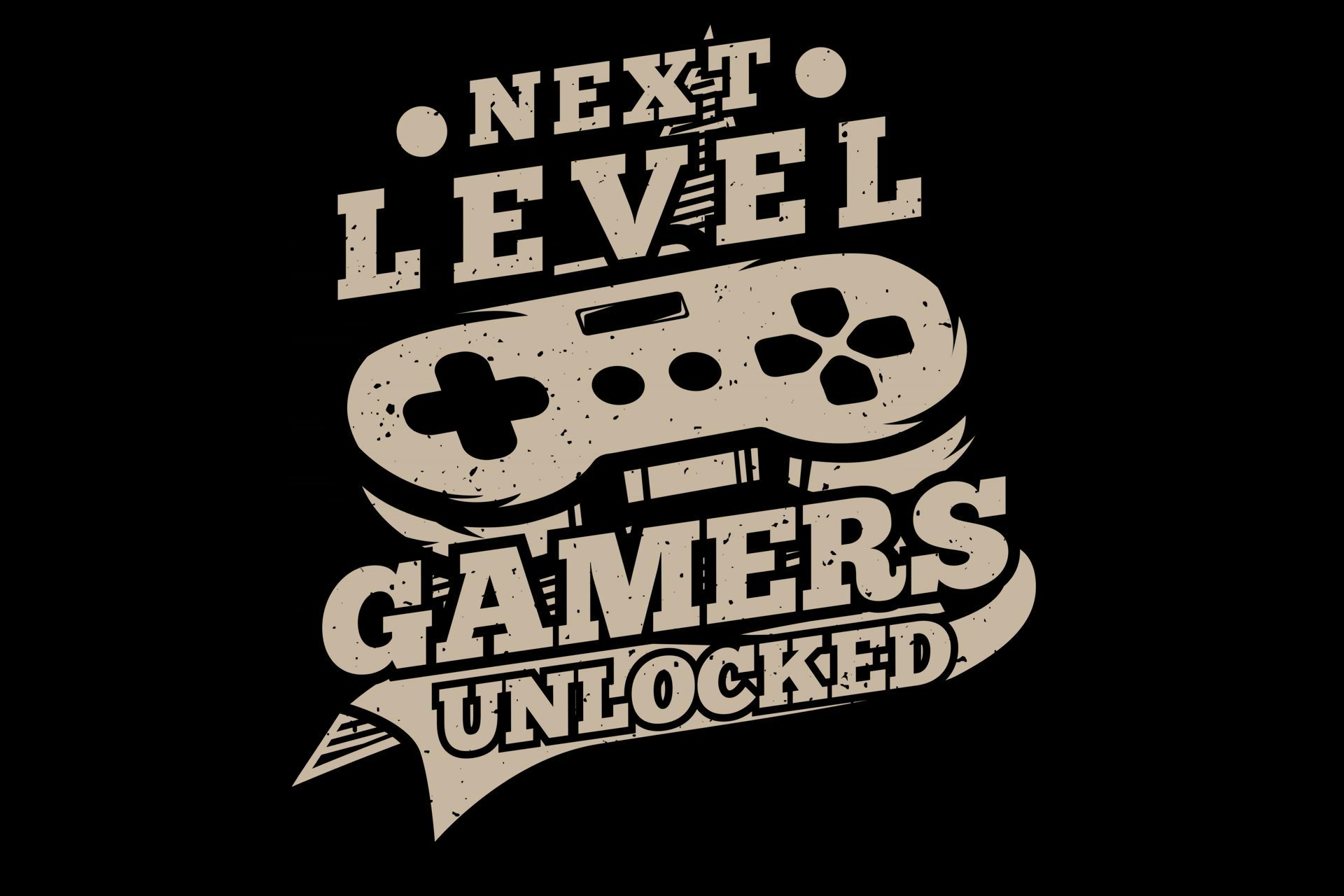 Next Level Gamers Unlocked Video Game Controller HD Wallpaper