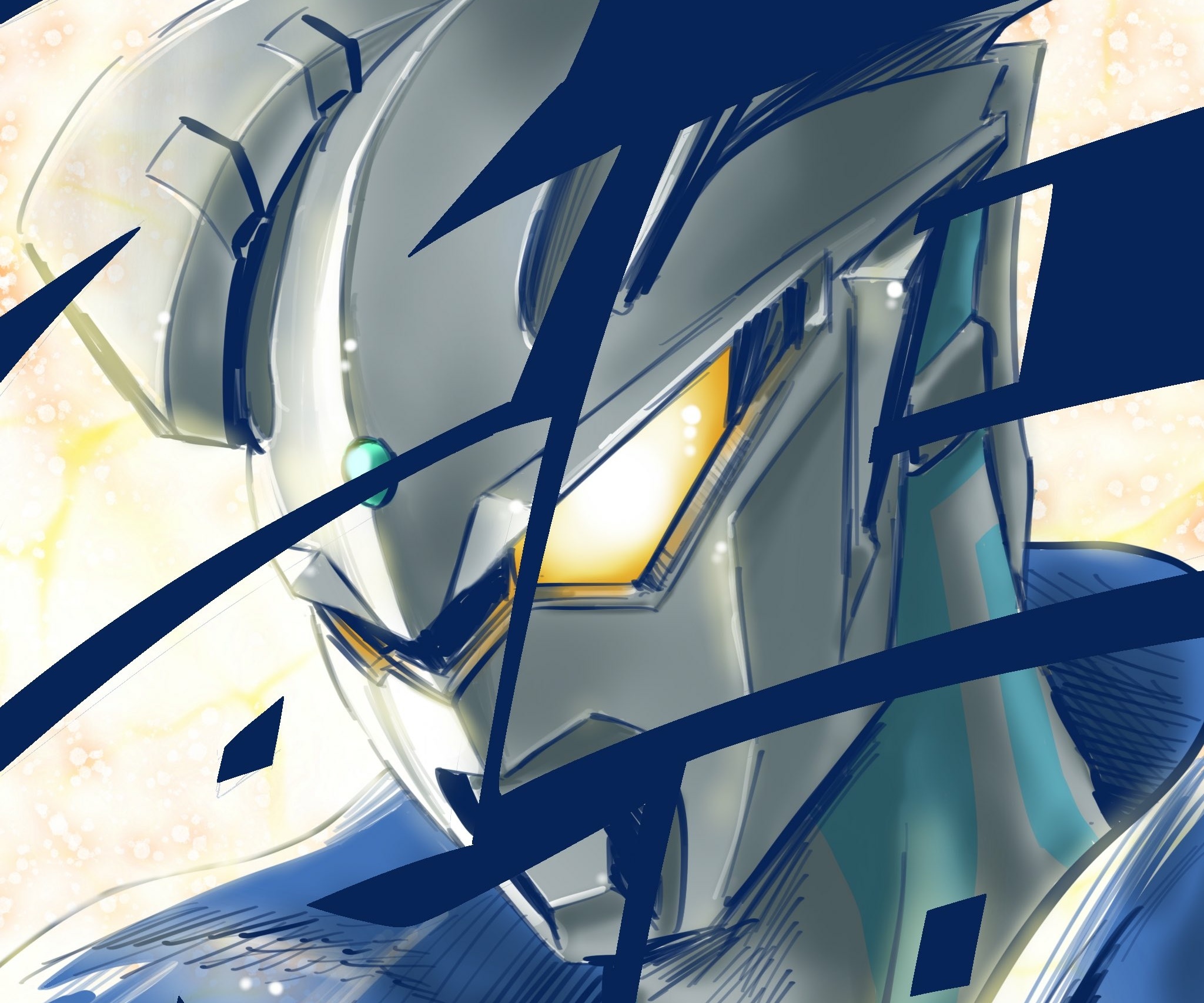 Ultraman Zero close-up HD Wallpaper