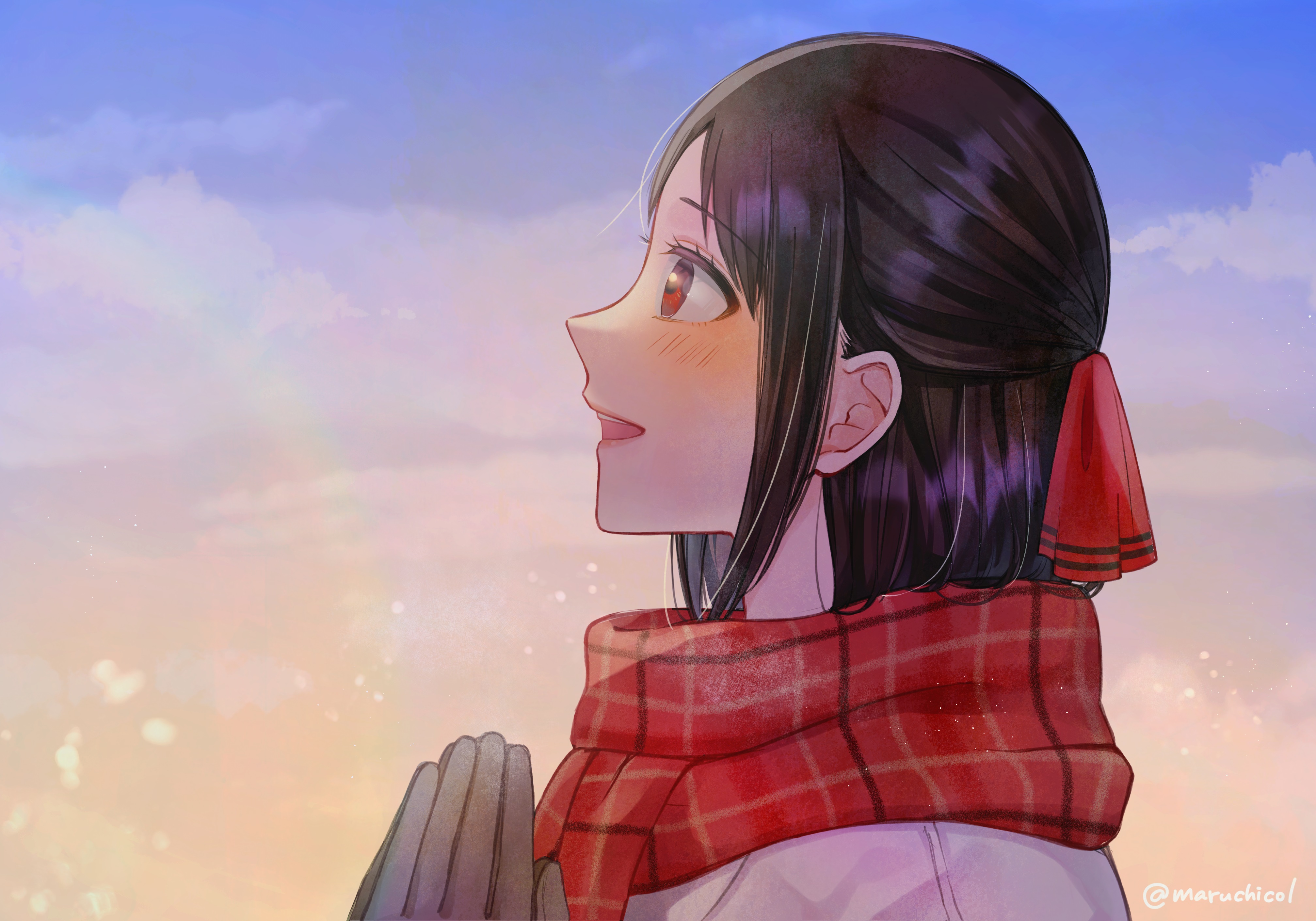 Kaguya Shinomiya from Kaguya-sama: Love Is War 4K HD Wallpaper
