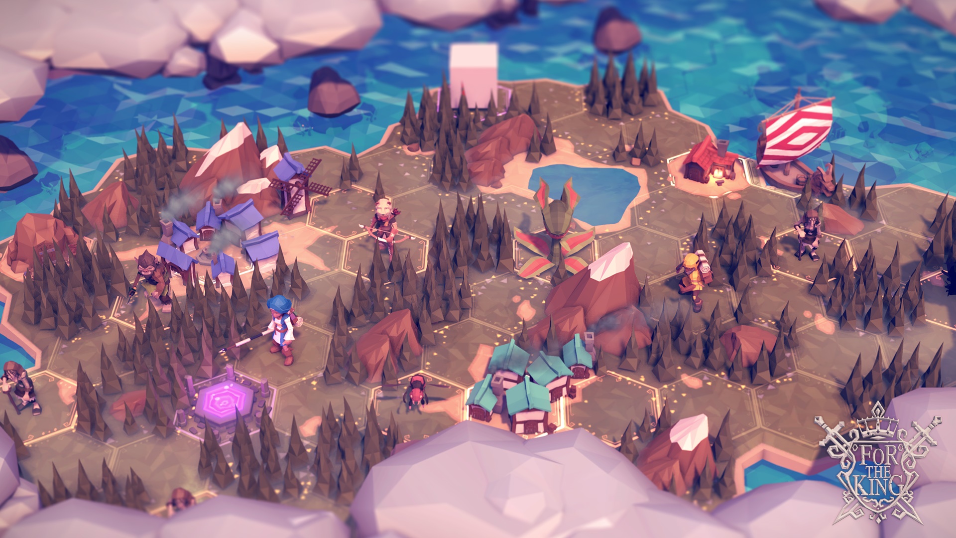 For The King game map HD Wallpaper