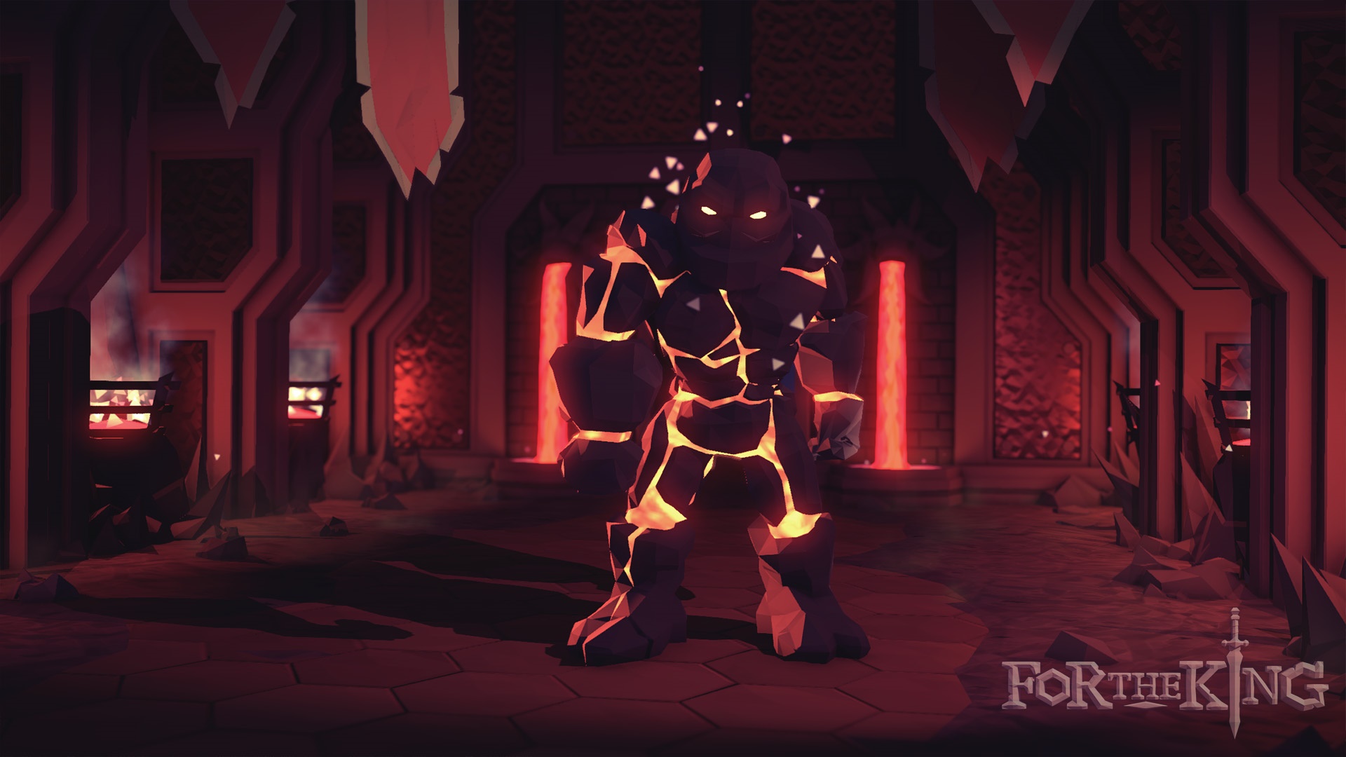 For The King Lava Golem HD Wallpaper