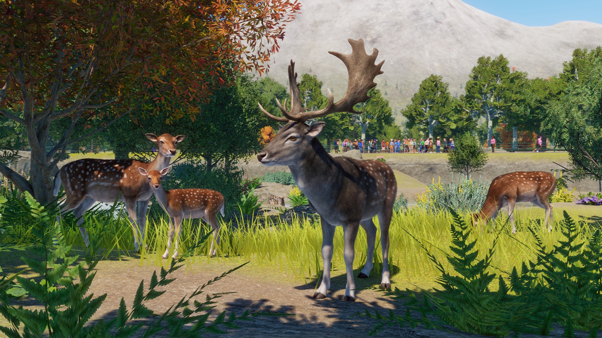 Fallow deer in Planet Zoo HD Wallpaper
