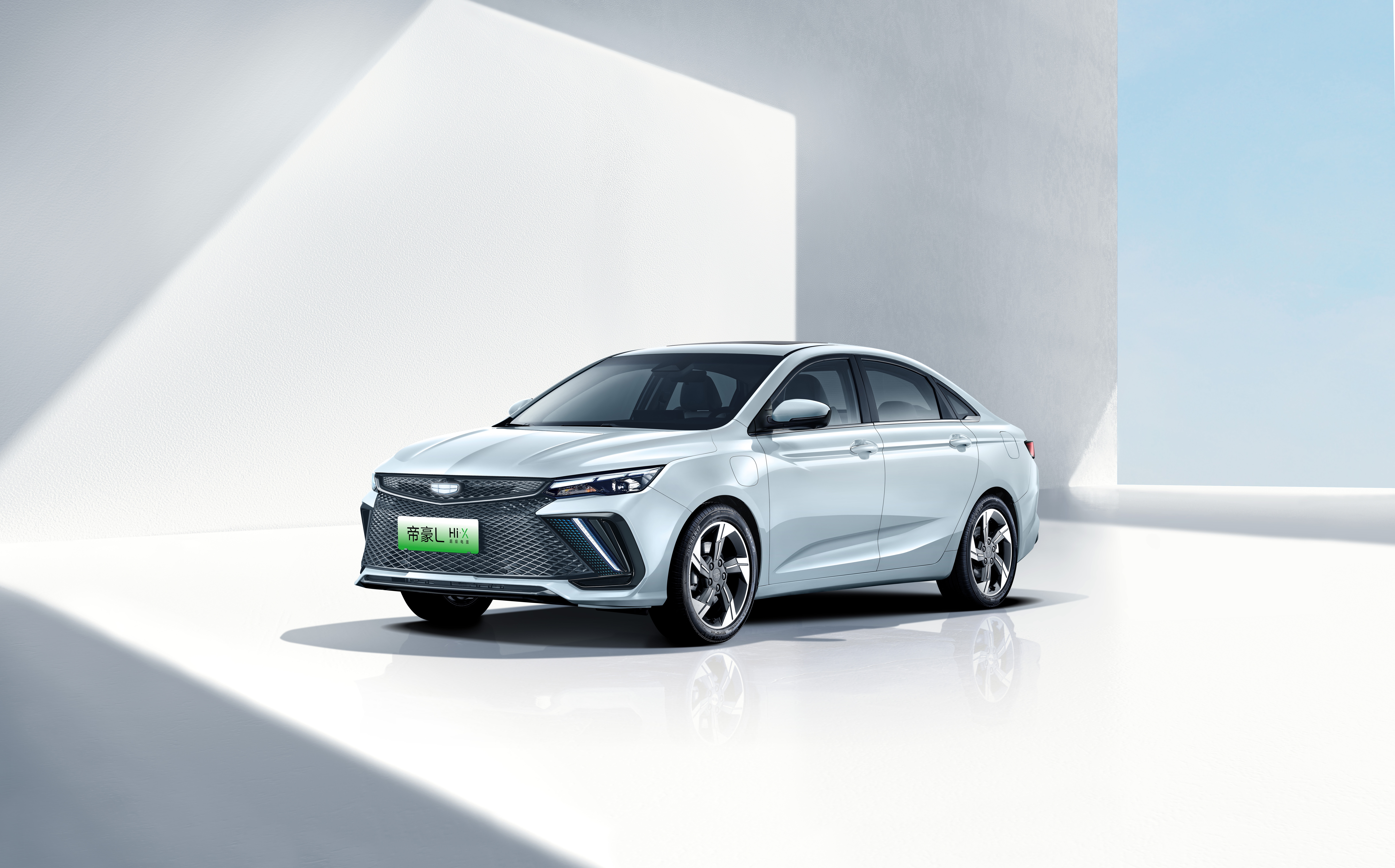 Geely Emgrand L Hi·X electric sedan HD Wallpaper