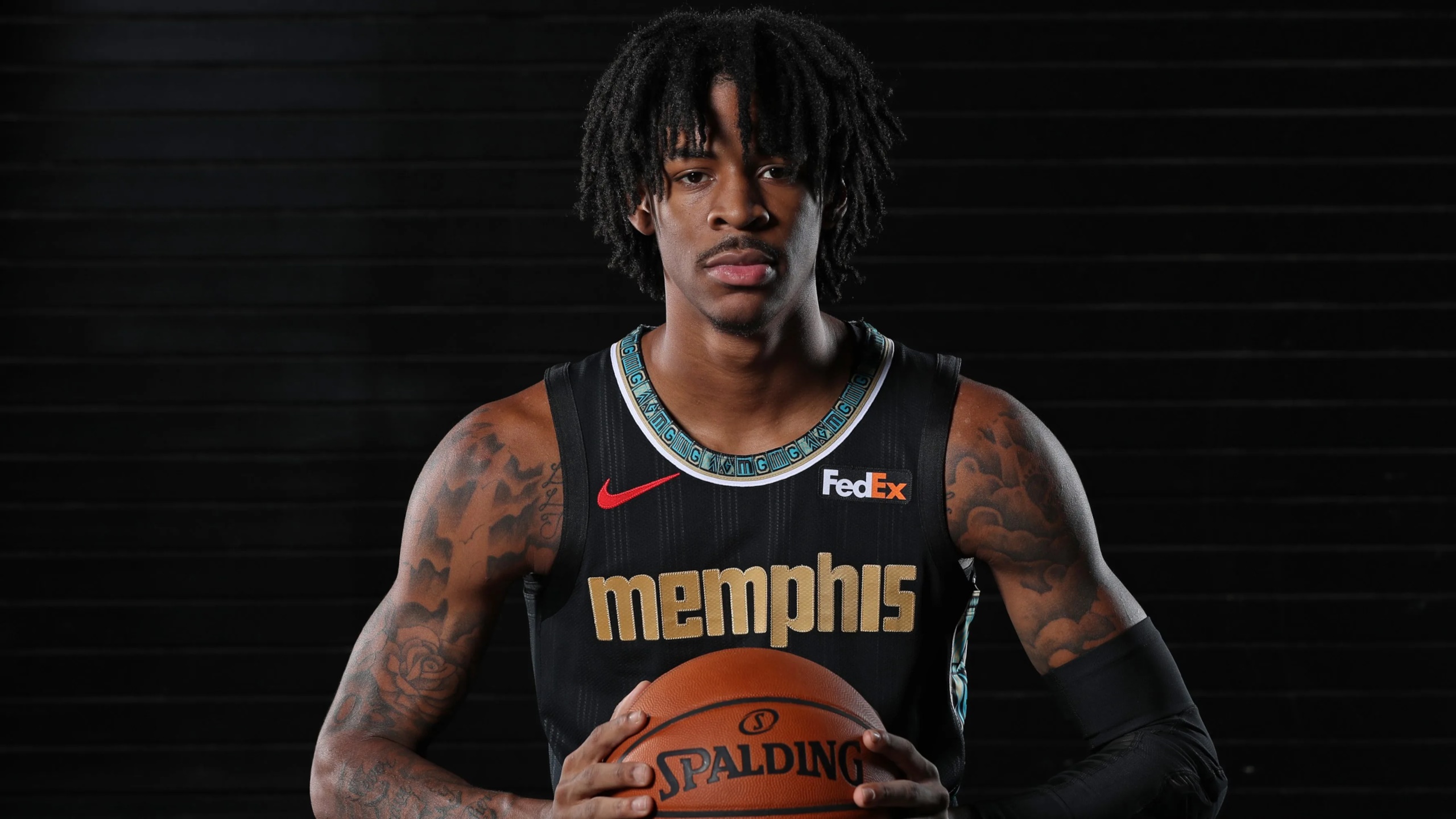 Ja Morant of the Memphis Grizzlies HD Wallpaper