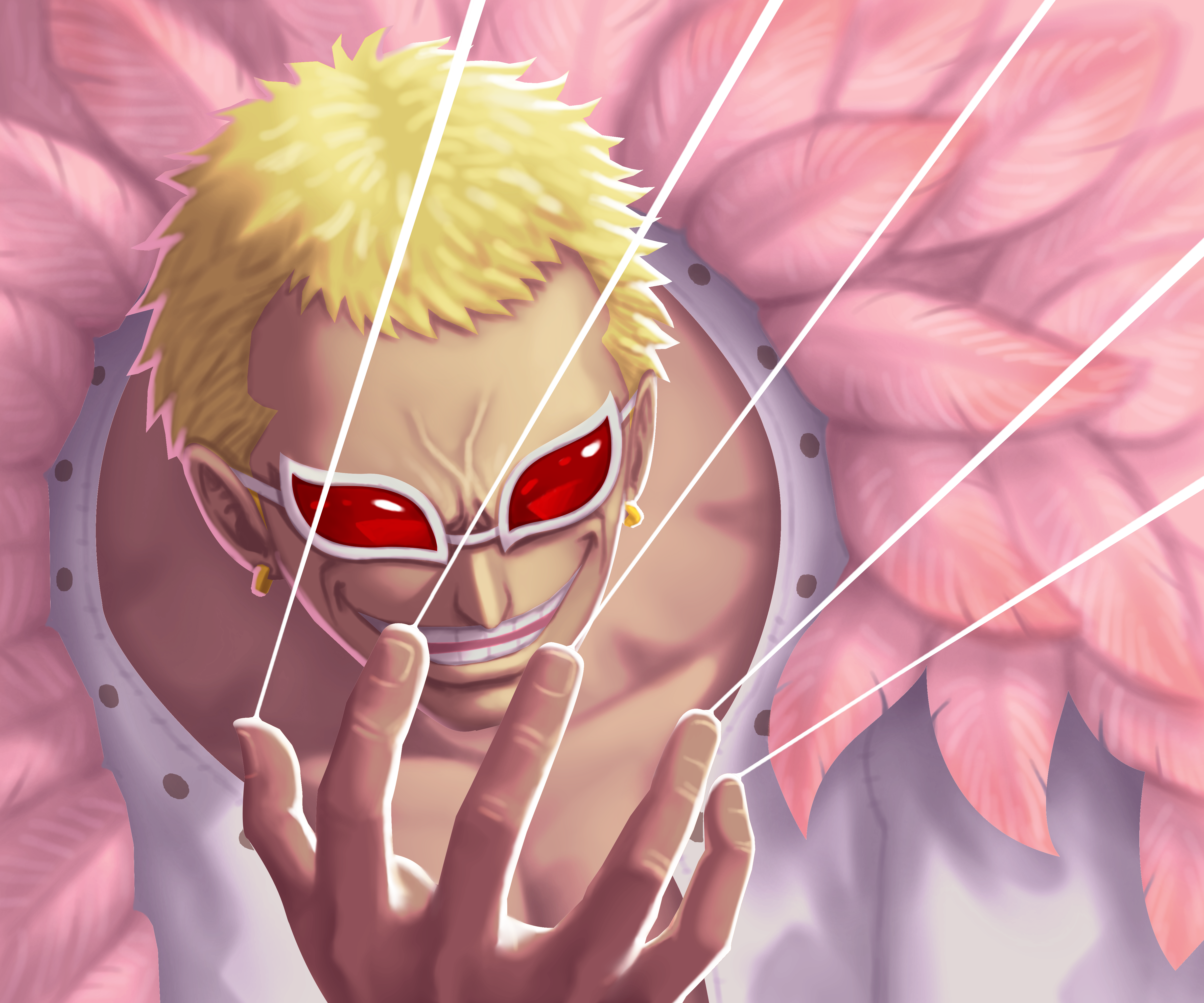 Donquixote Doflamingo from One Piece 4K HD Wallpaper