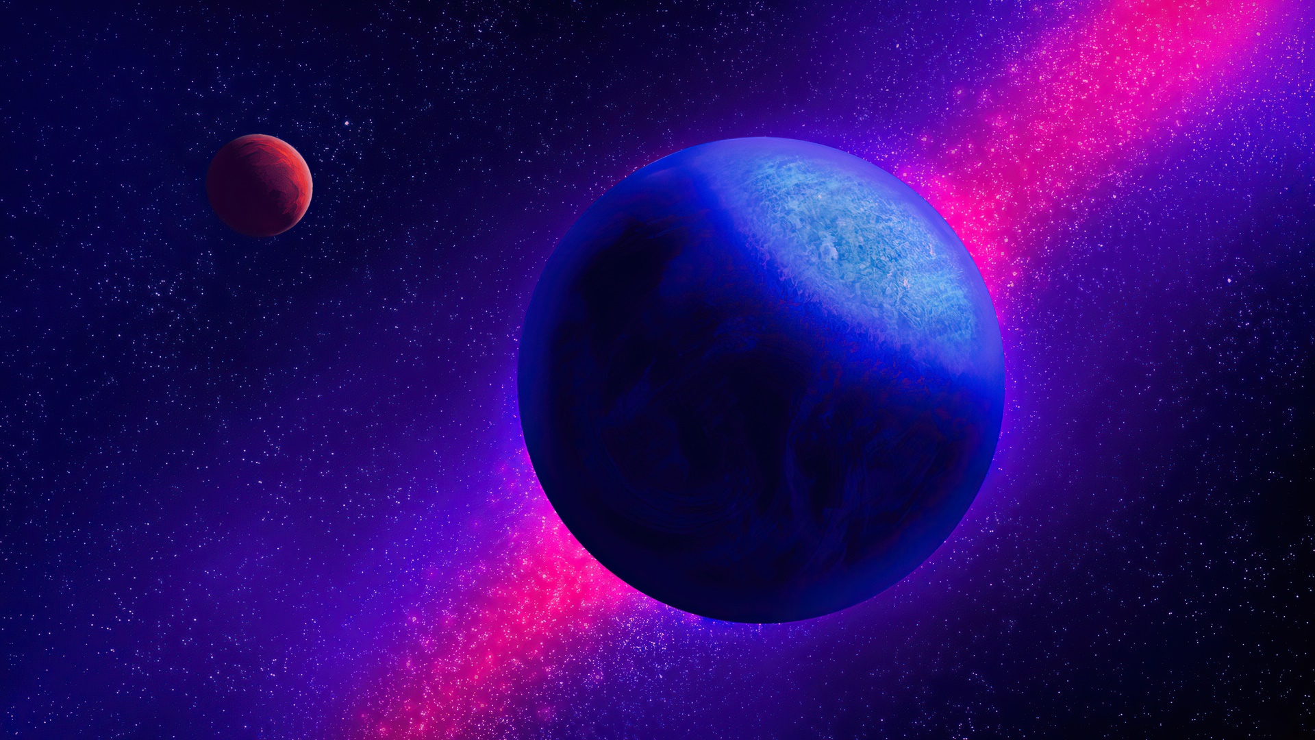Ocean World by theno7er, Space HD Wallpaper