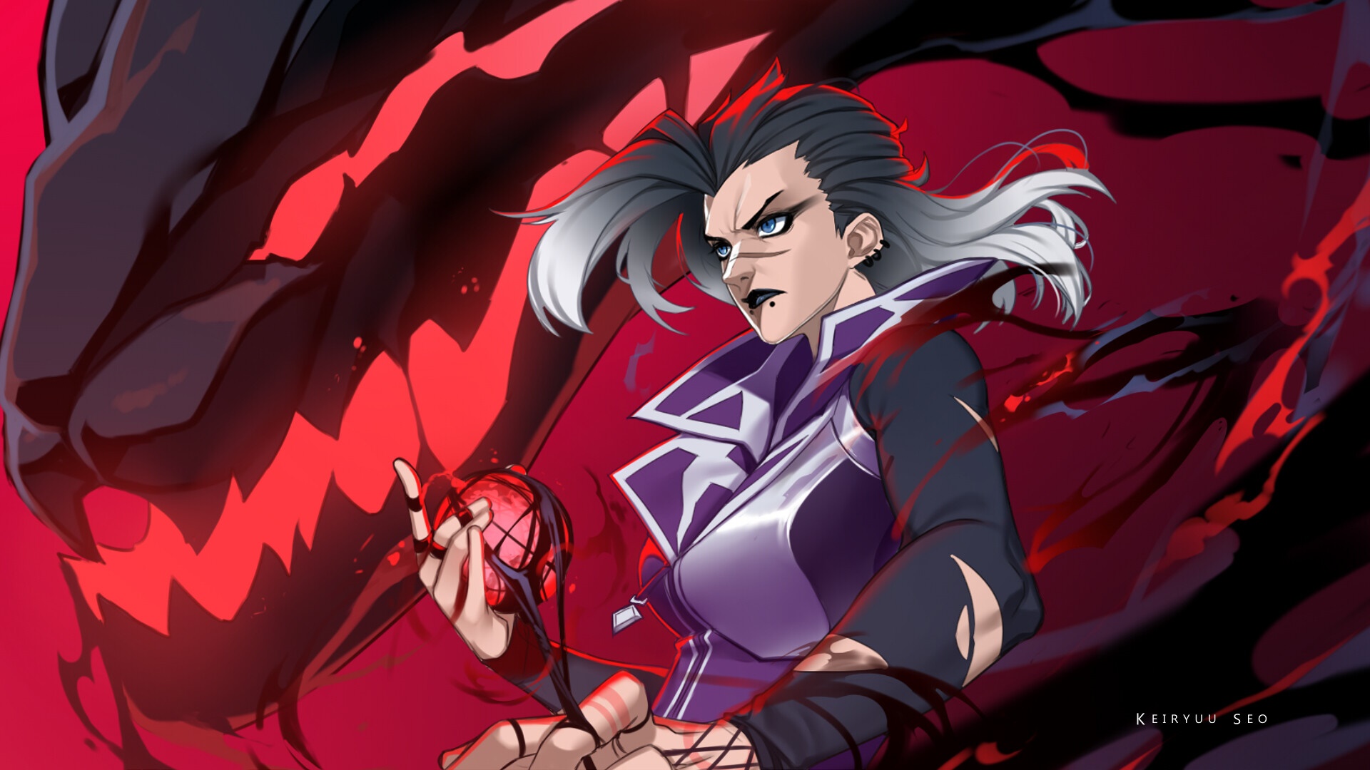 Fade from Valorant with dark energy HD Wallpaper