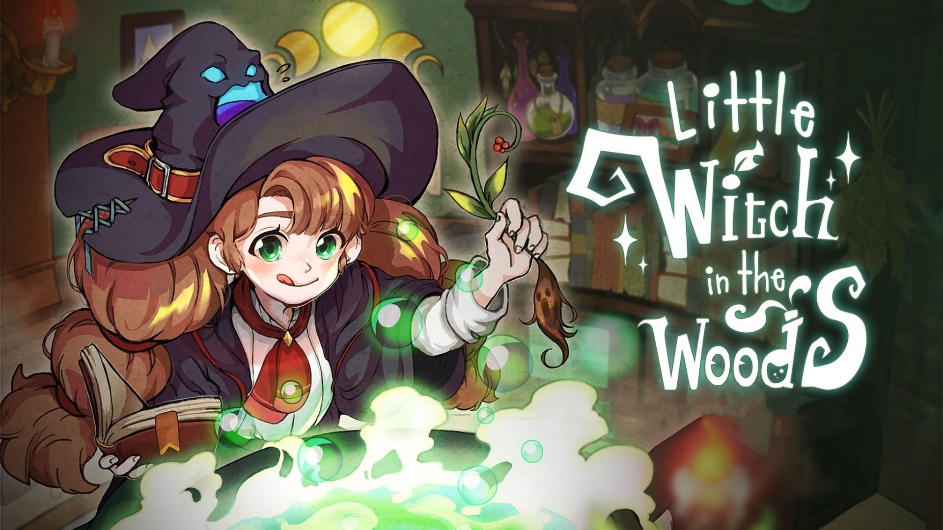 Little Witch in the Woods HD Wallpaper