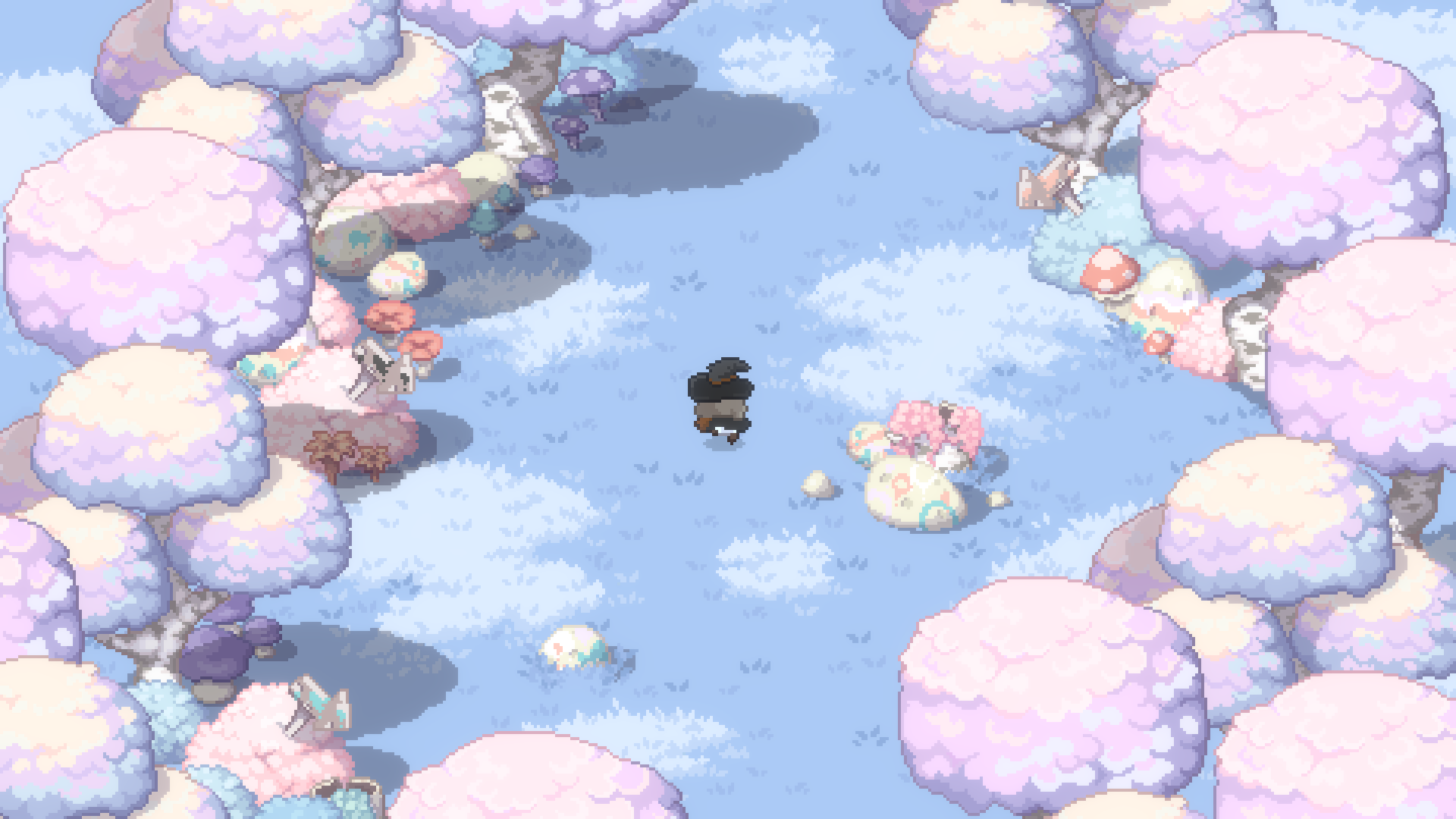 Little Witch In The Woods HD Wallpaper
