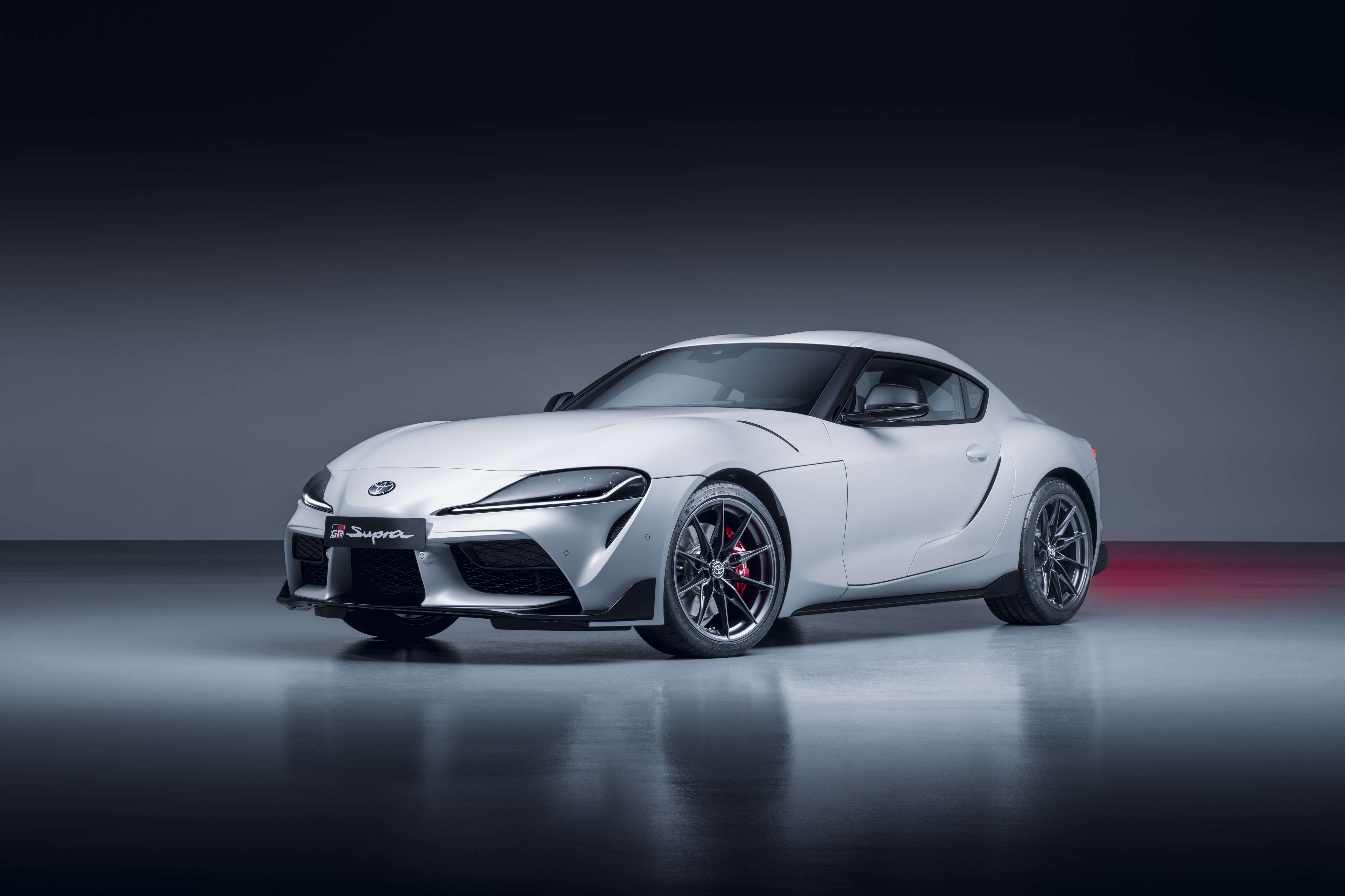 White Toyota GR Supra 4K HD Wallpaper