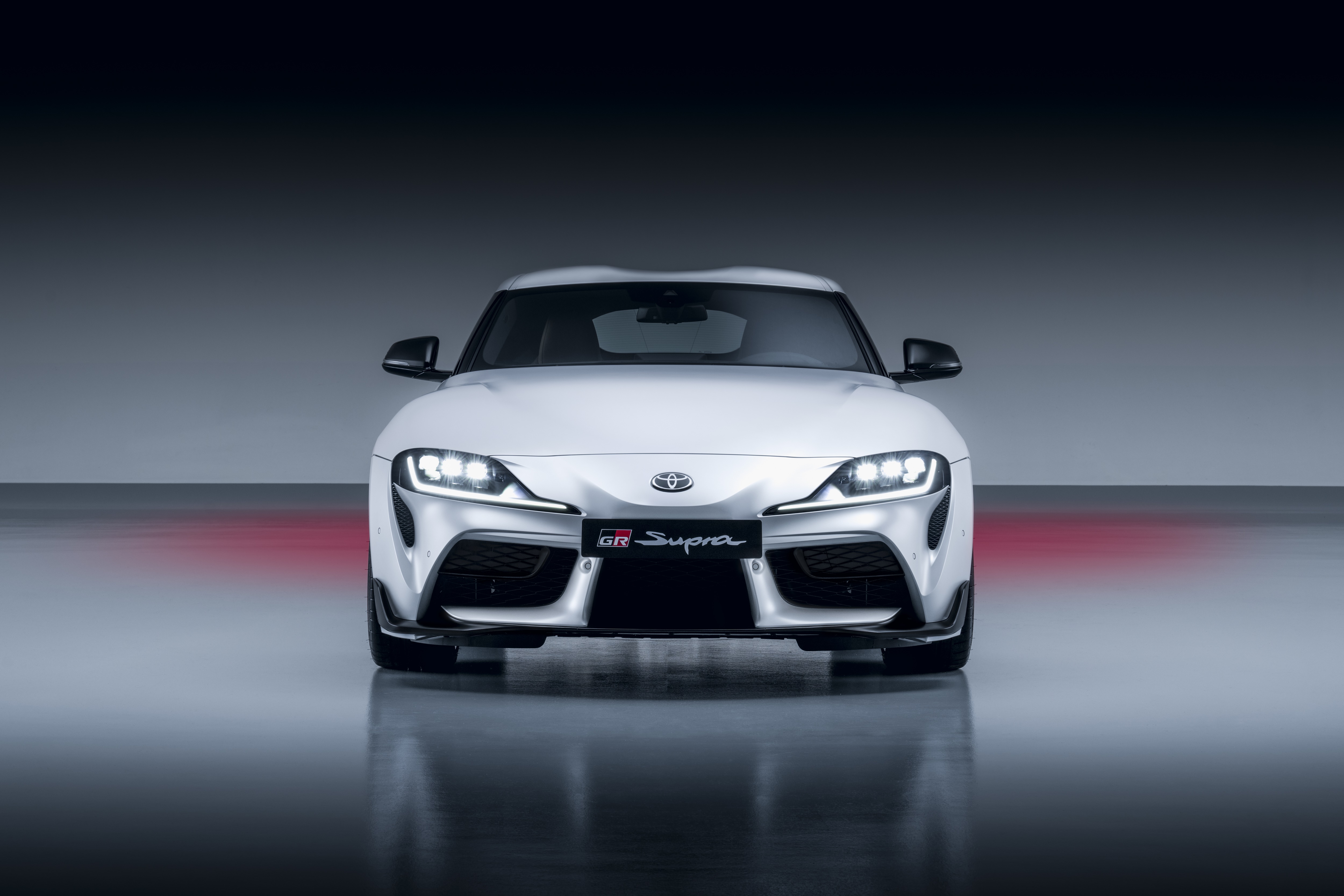 White Toyota GR Supra 4K HD Wallpaper