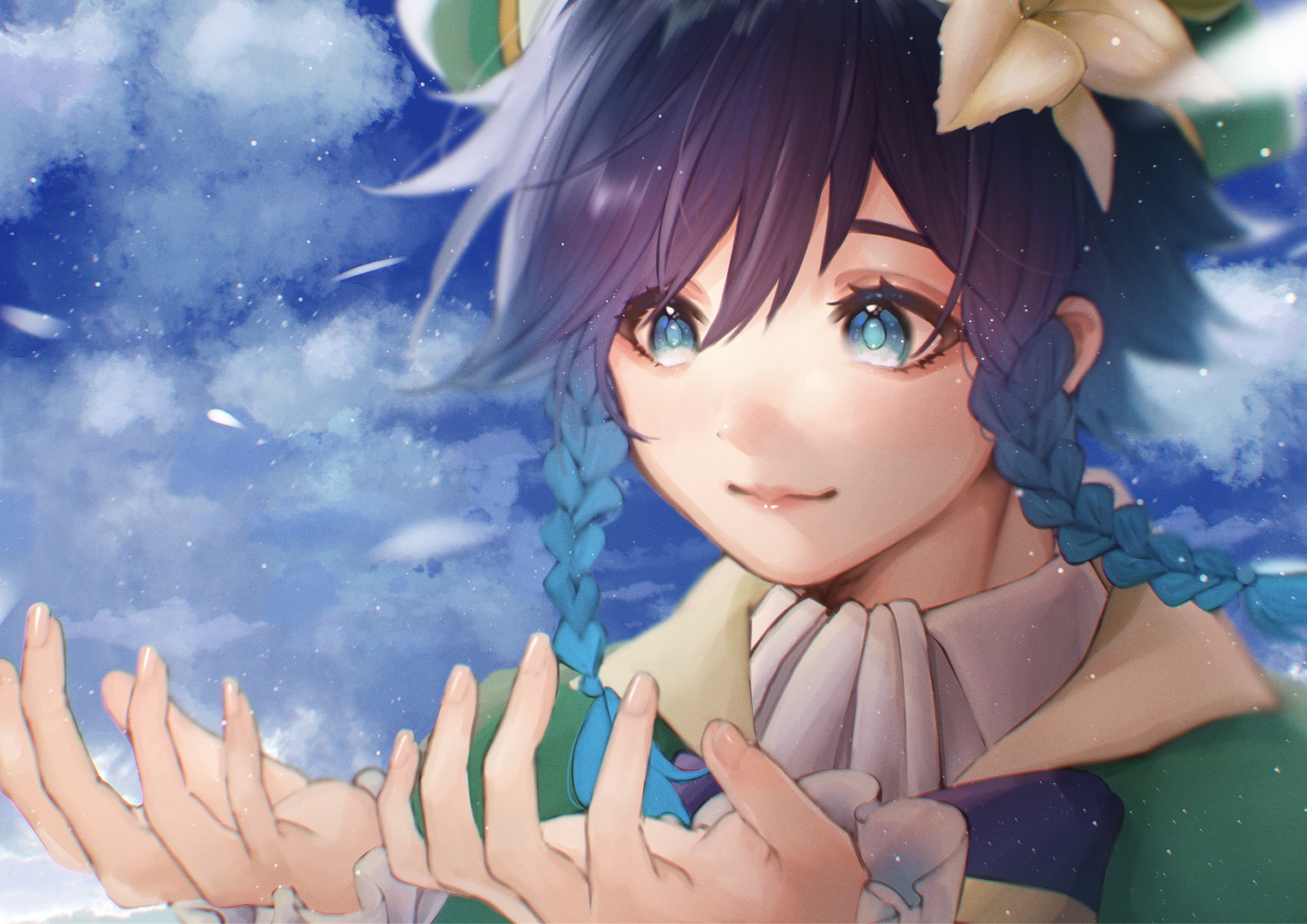 Venti from Genshin Impact HD Wallpaper