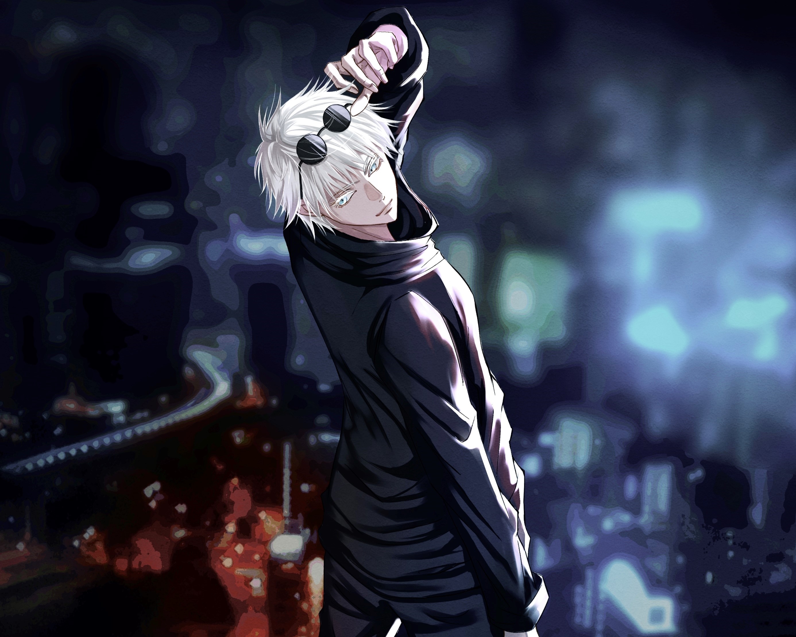 Satoru Gojo from Jujutsu Kaisen HD Wallpaper