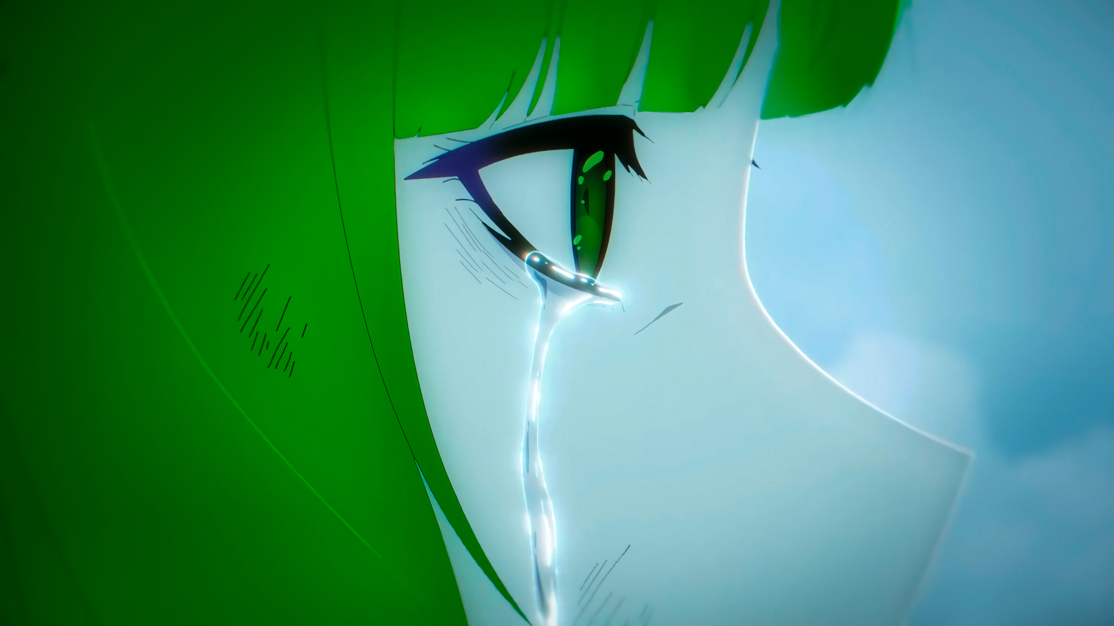 Dead Master Crying from Black Rock Shooter HD Wallpaper