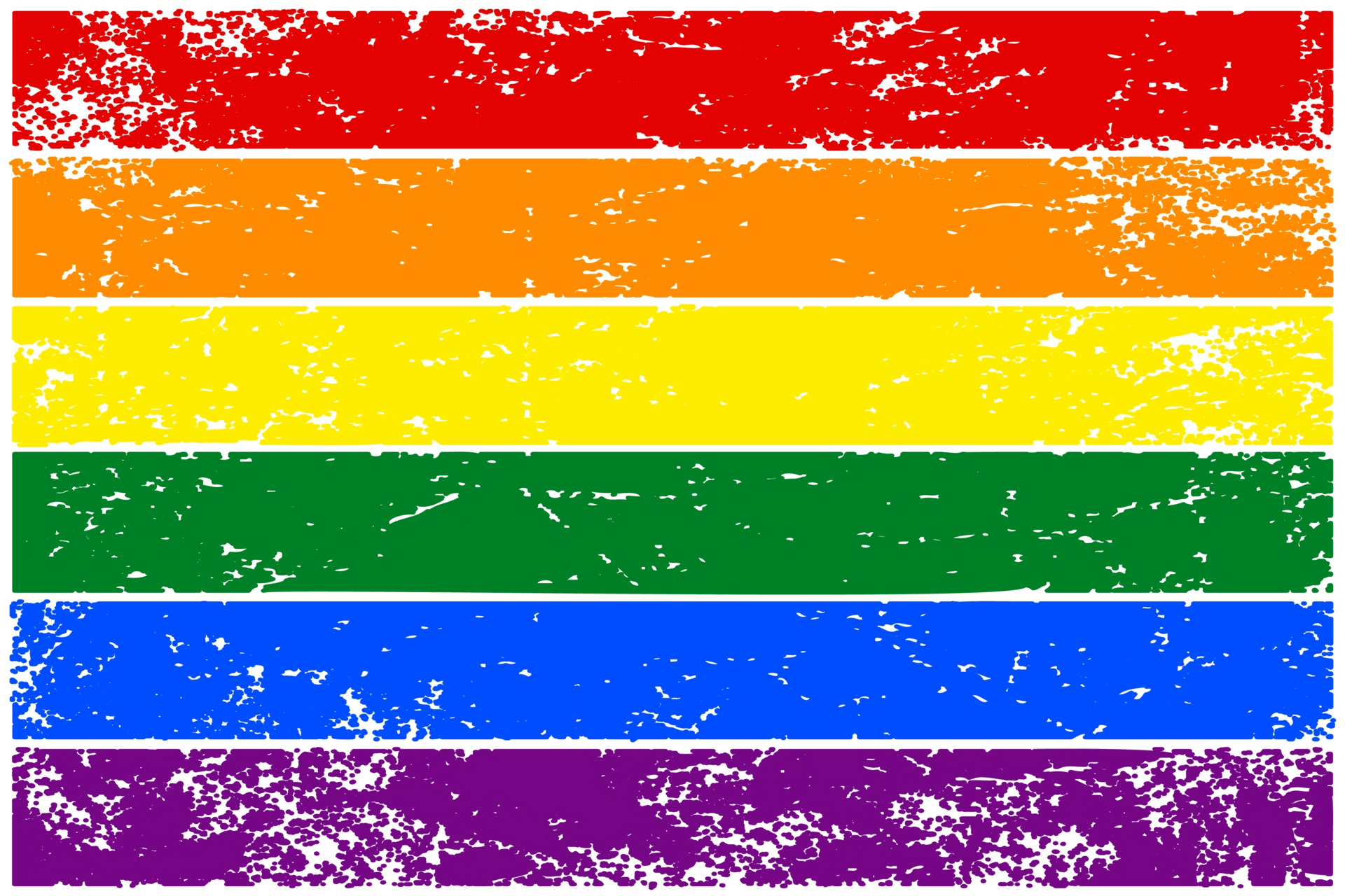 Grunge LGBT Rainbow Flag HD Wallpaper