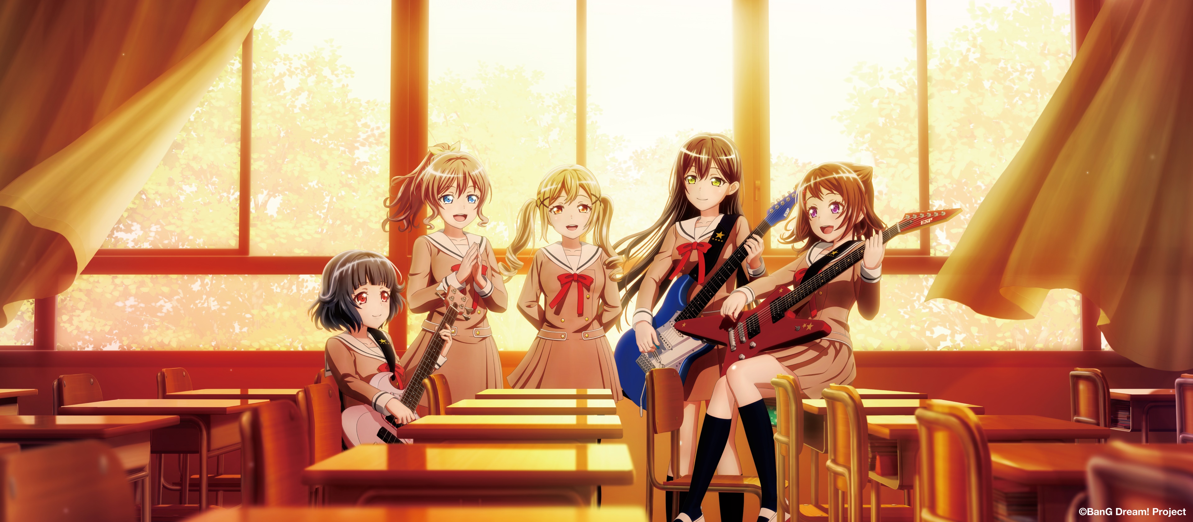 BanG Dream! Girls Band HD Wallpaper