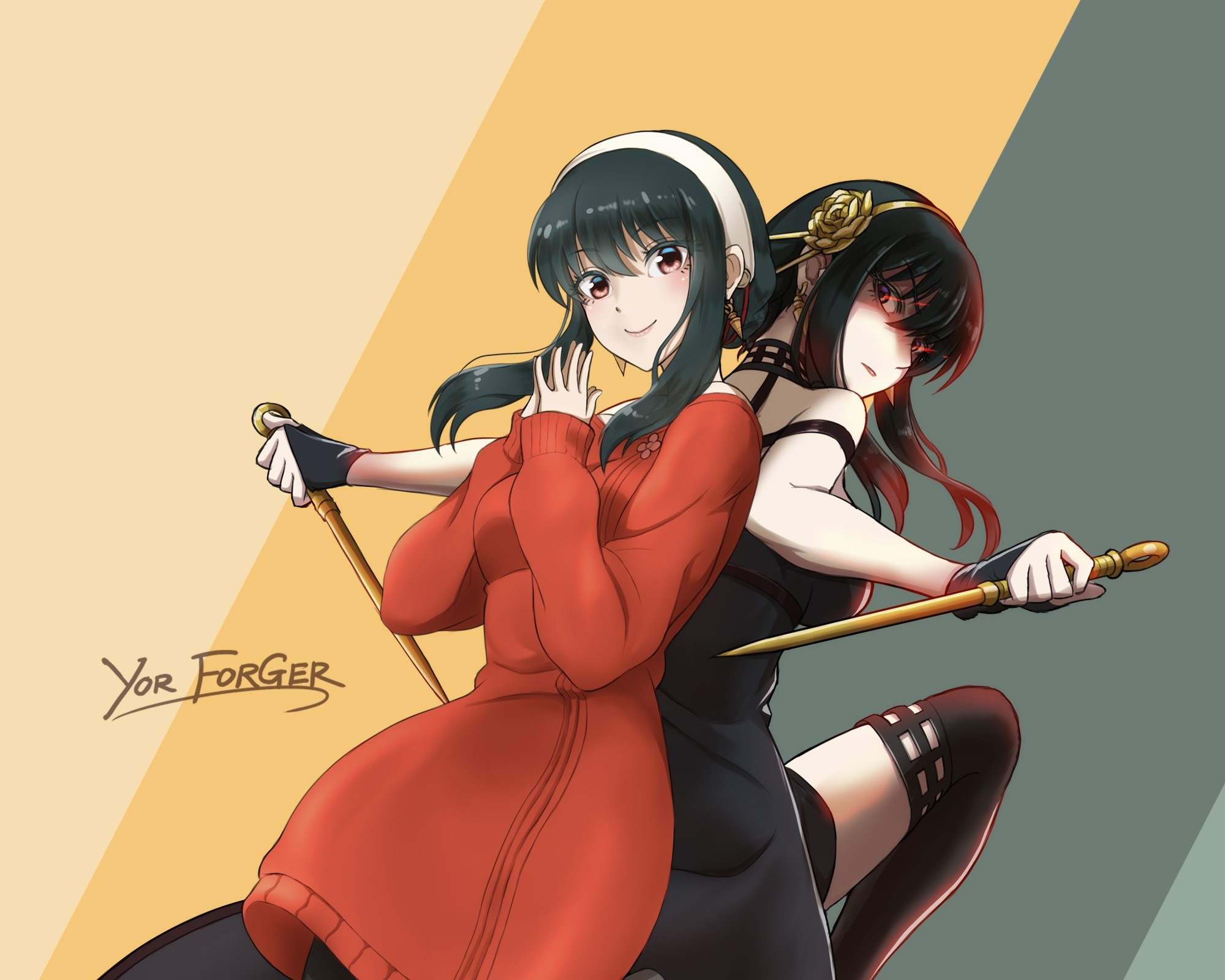 Yor Forger from Spy X Family HD Wallpaper