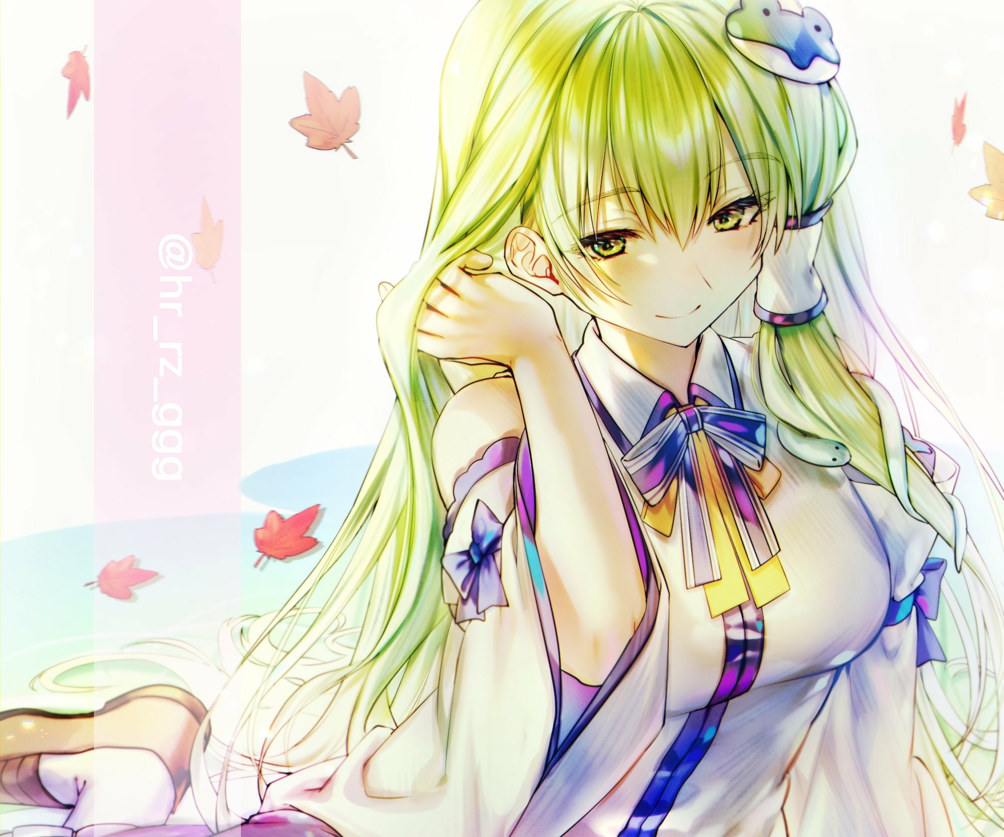 Sanae Kochiya from Touhou HD Wallpaper