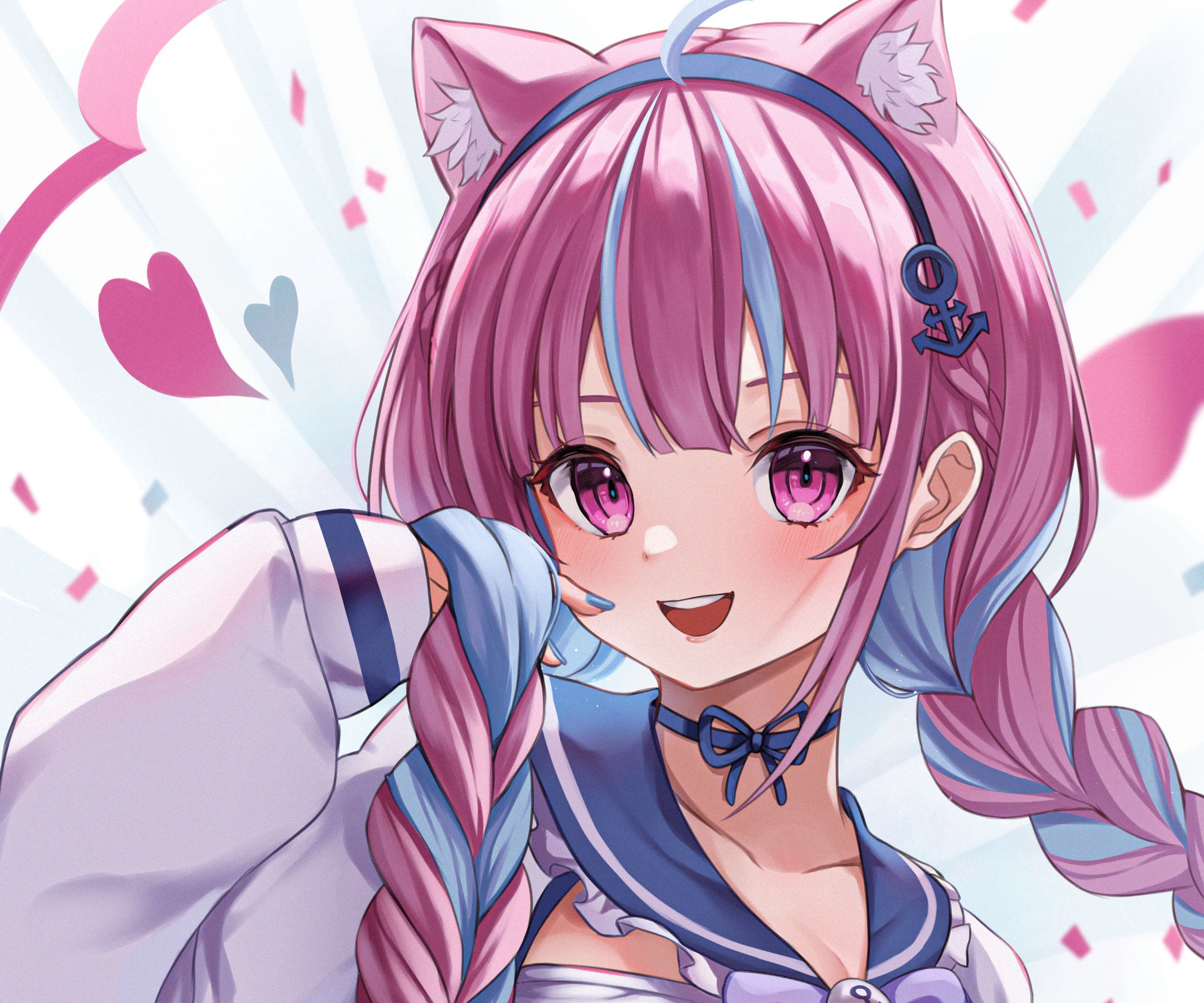 Minato Aqua from Hololive HD Wallpaper