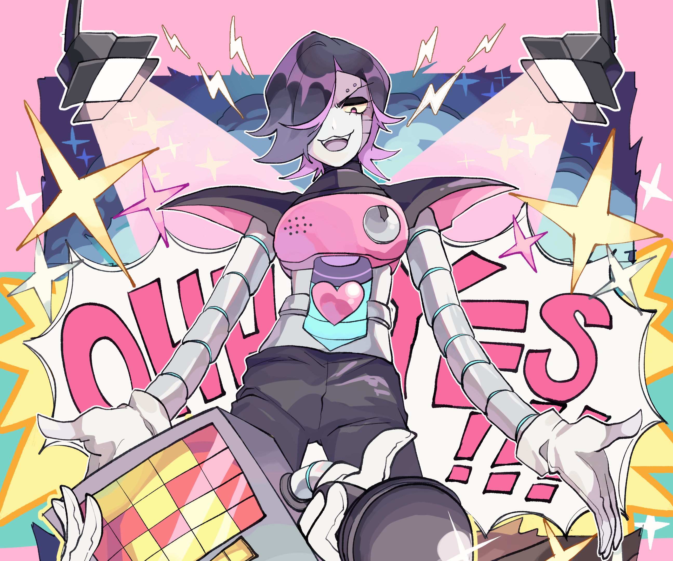 Mettaton EX from Undertale HD Wallpaper