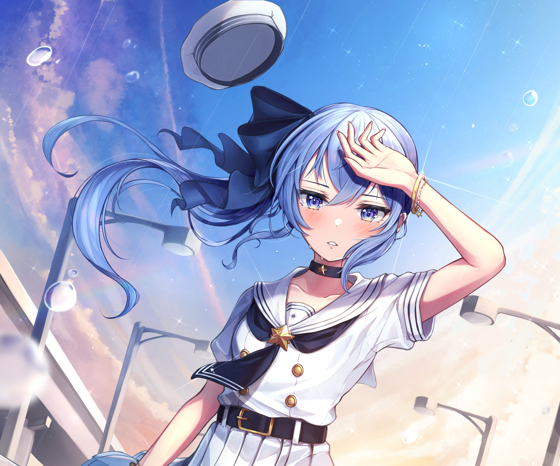 Hoshimachi Suisei from Hololive HD Wallpaper