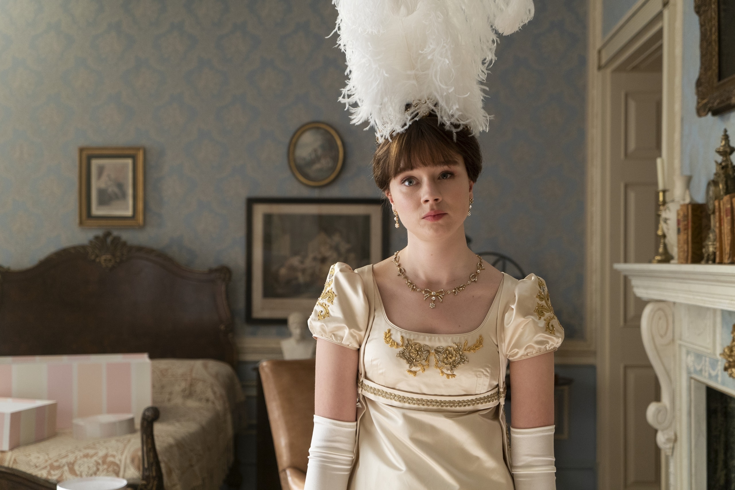 Penelope Featherington from Bridgerton HD Wallpaper