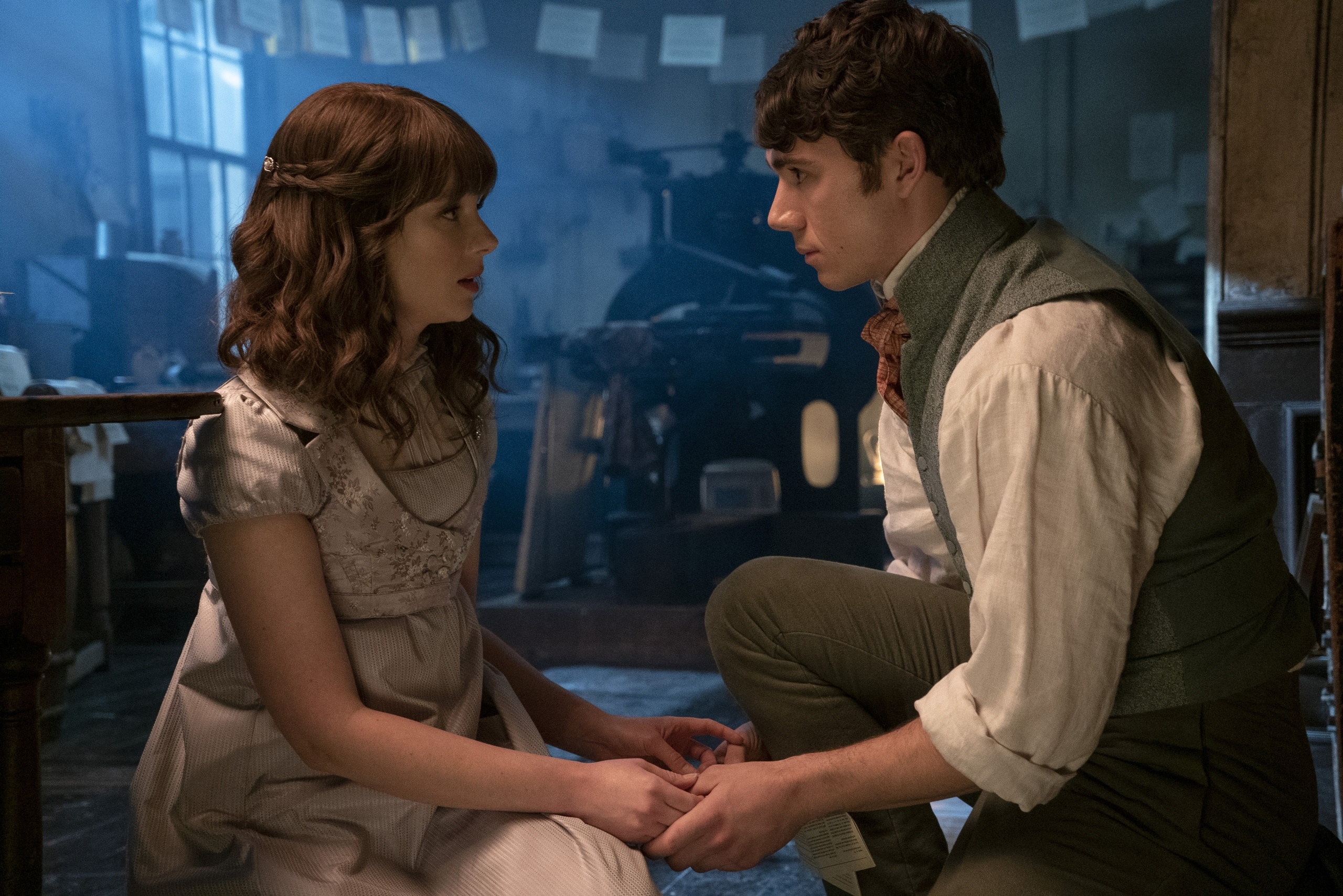 Penelope and Colin from Bridgerton HD Wallpaper