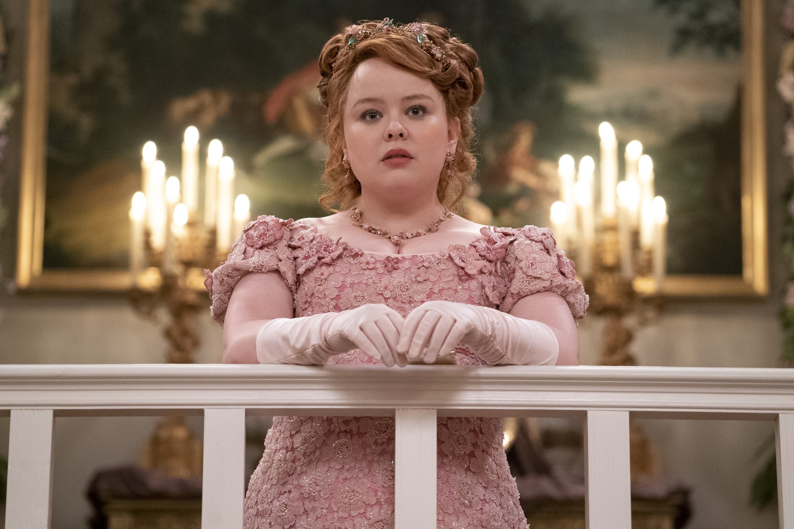 Penelope Featherington from Bridgerton HD Wallpaper