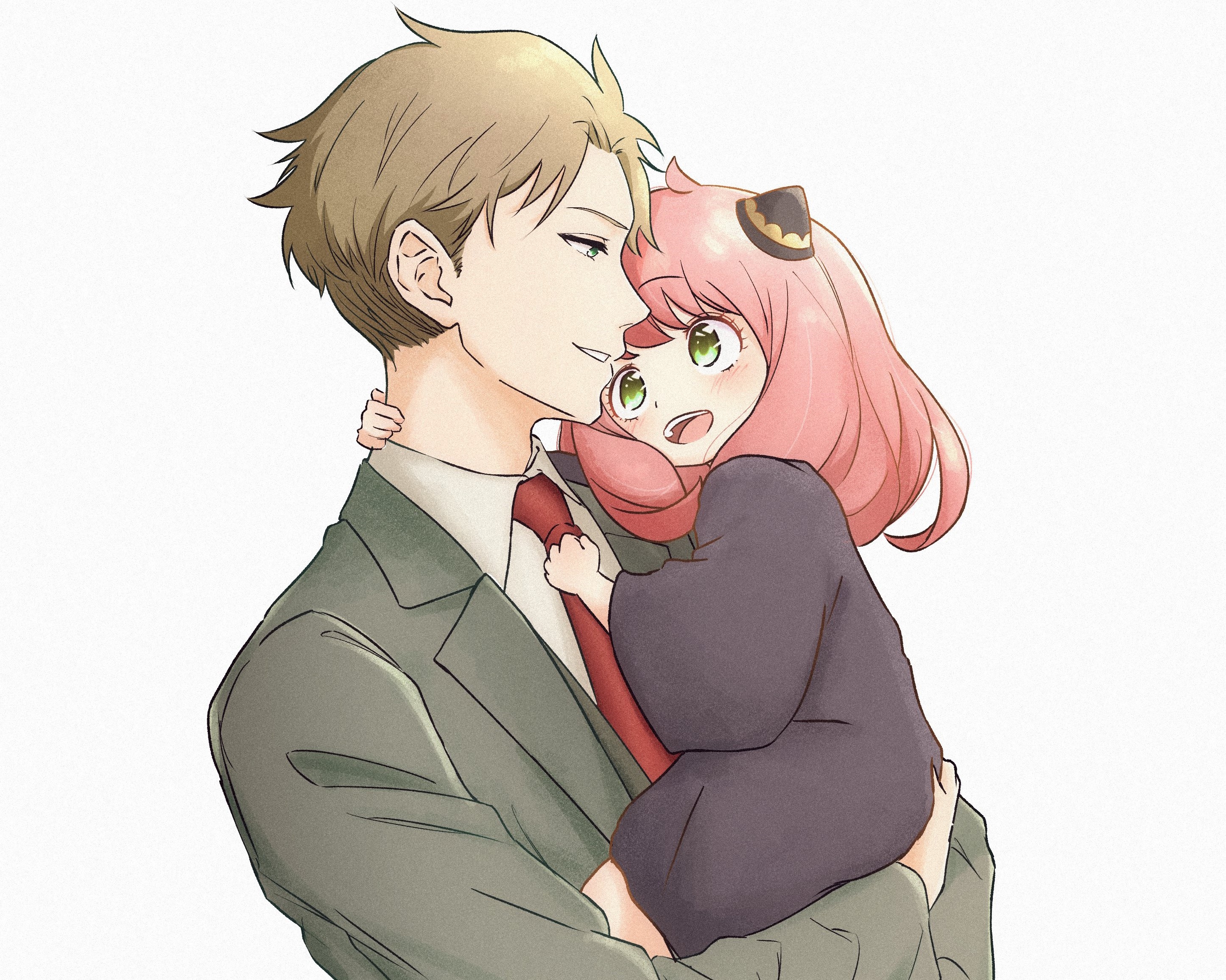 Anya Forger and Loid Forger from Spy X Family HD Wallpaper