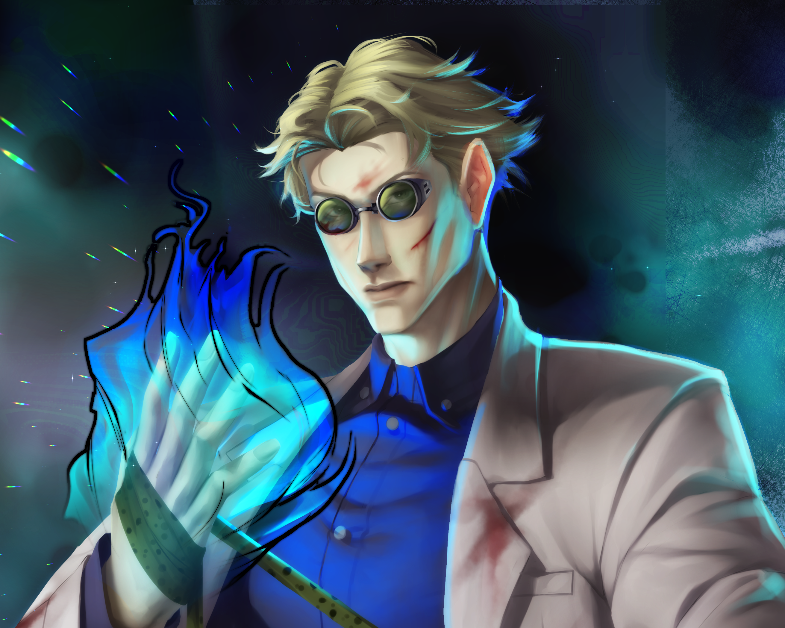 Kento Nanami from Jujutsu Kaisen HD Wallpaper