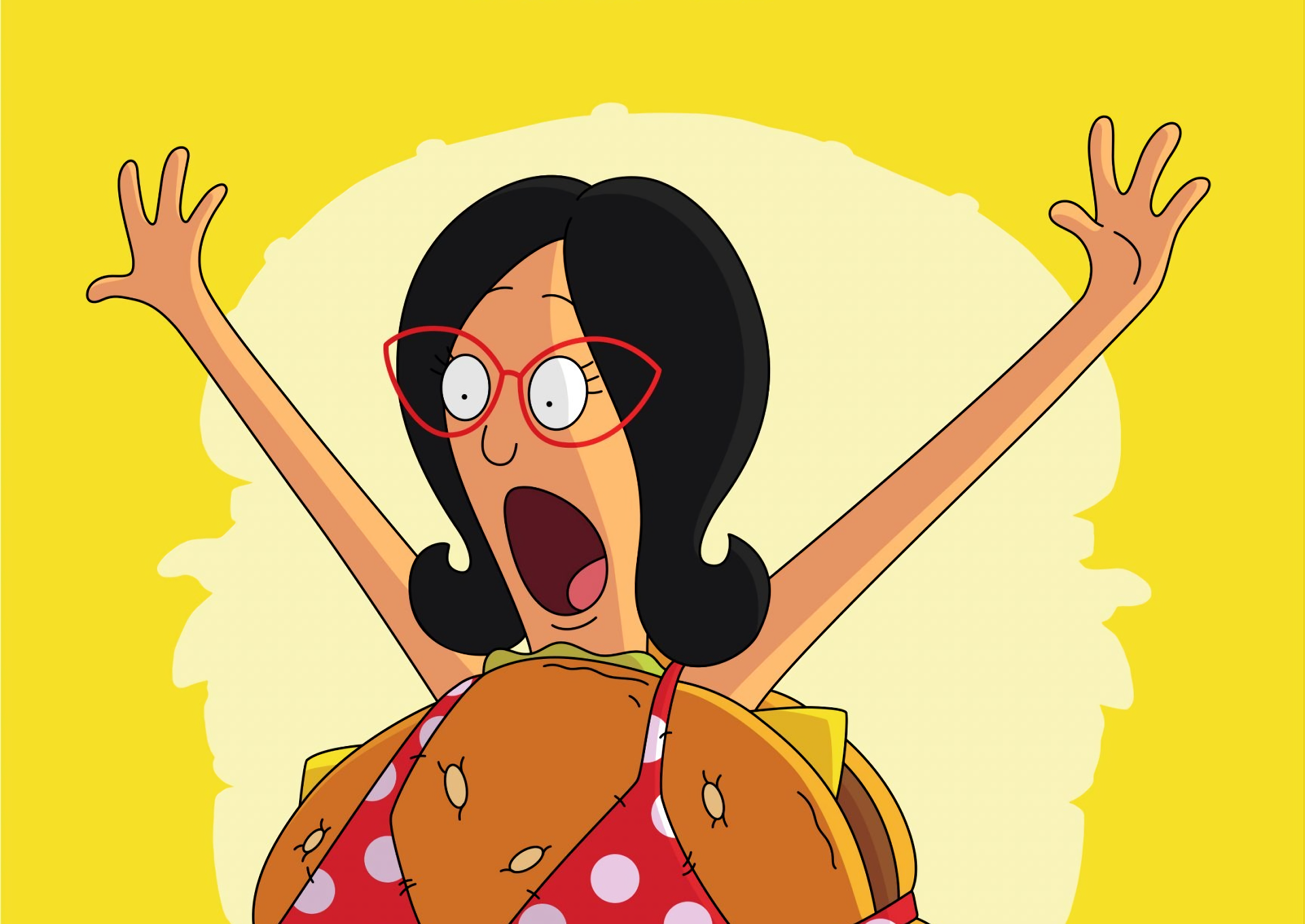 Linda Belcher from Bob's Burgers HD Wallpaper
