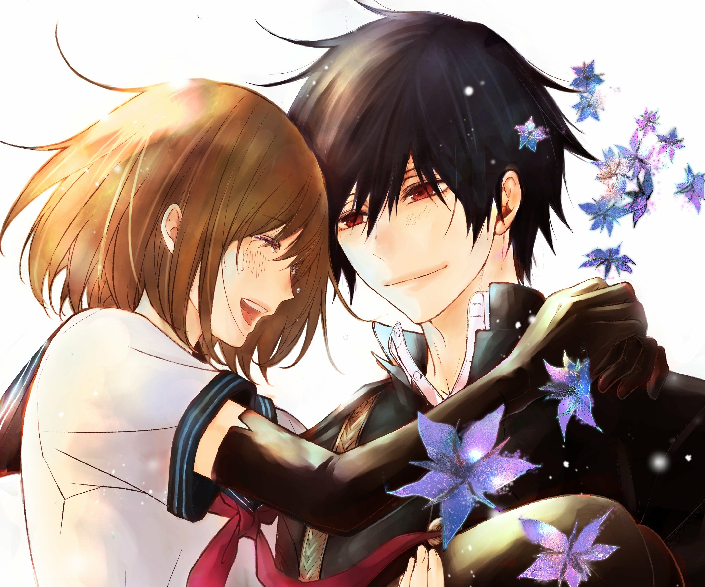 Kyutaro Horikita and Fumi Nishioka from Queens Quality HD Wallpaper