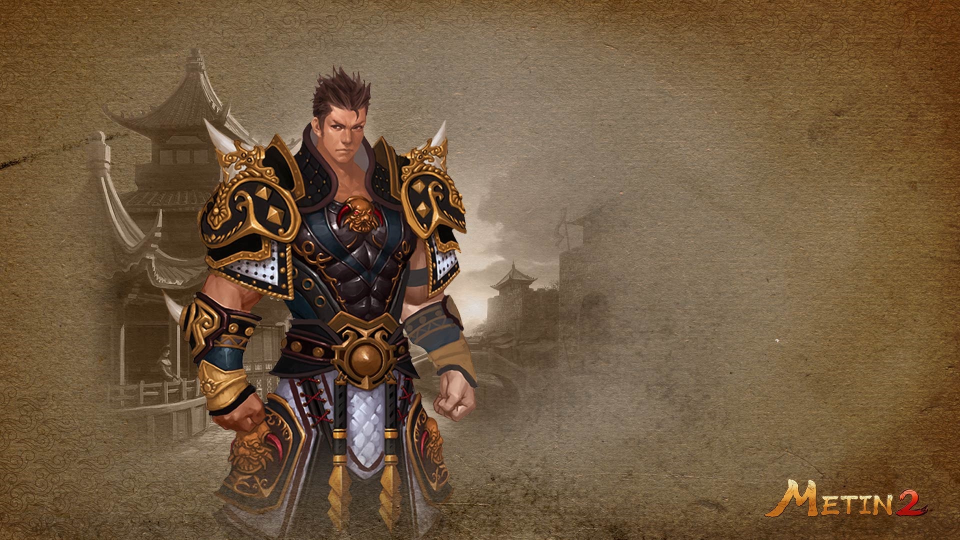 Warrior from Metin 2 HD Wallpaper