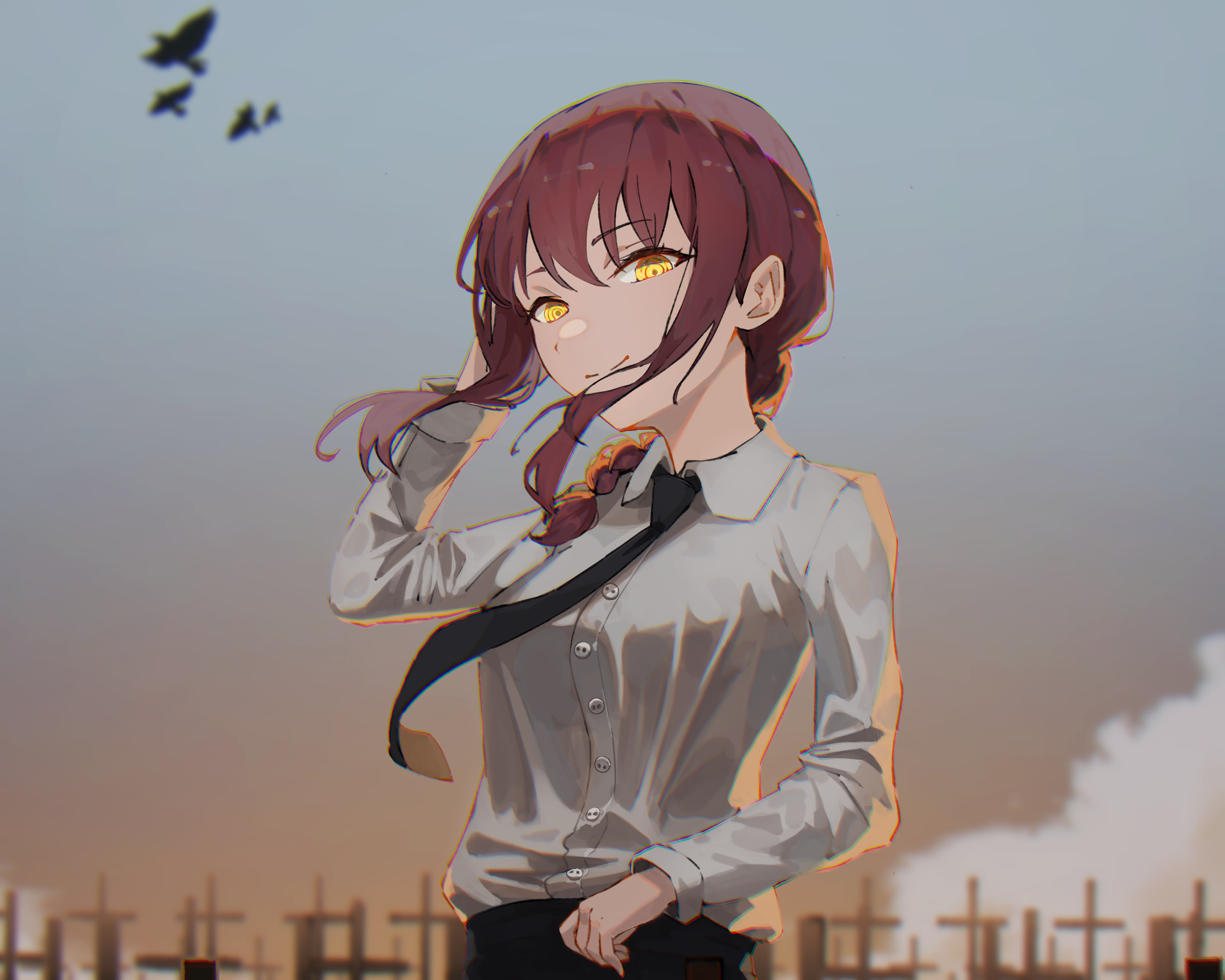 Makima from Chainsaw Man HD Wallpaper