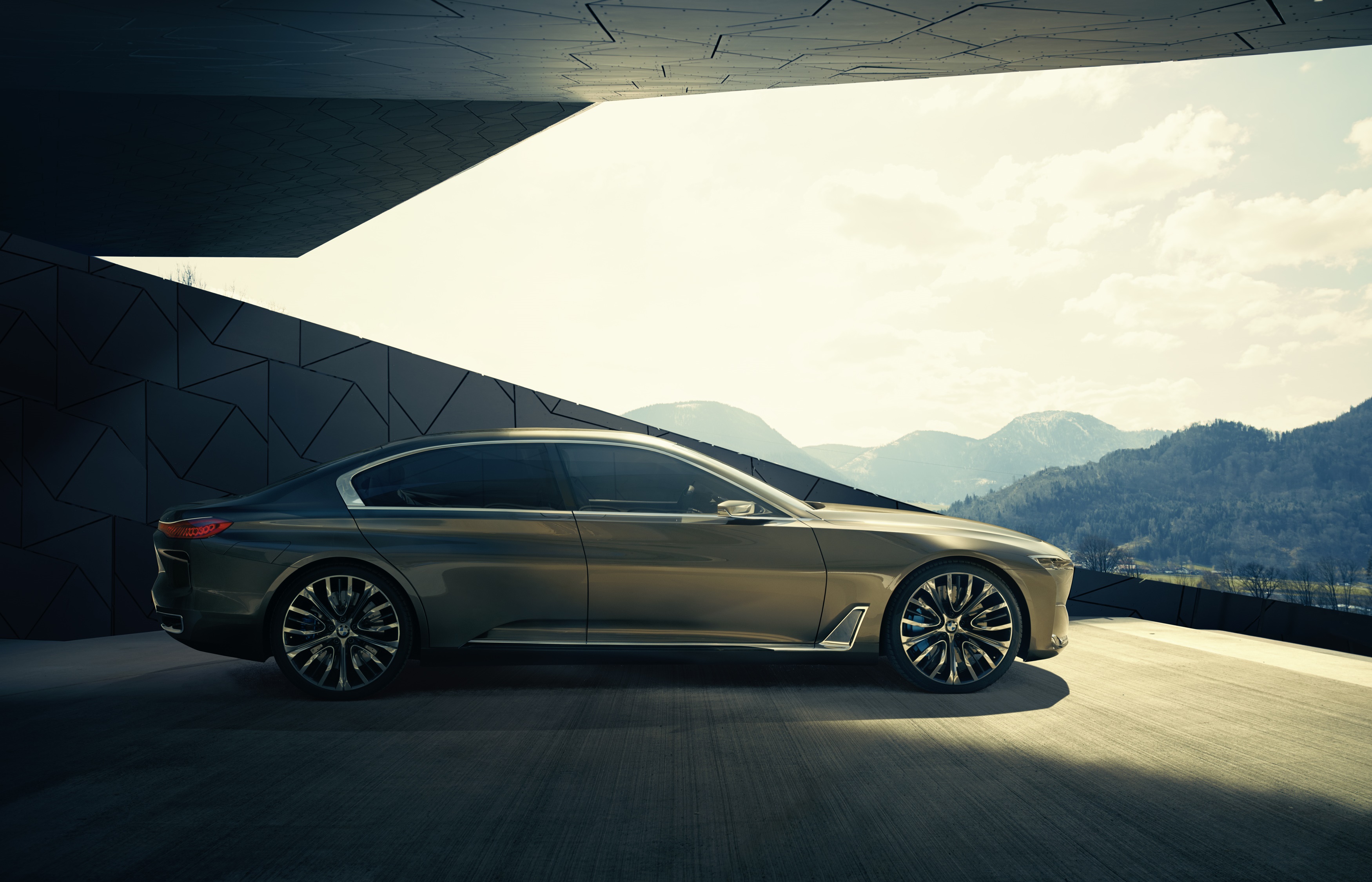 BMW Vision Future Luxury Concept Car HD Wallpaper