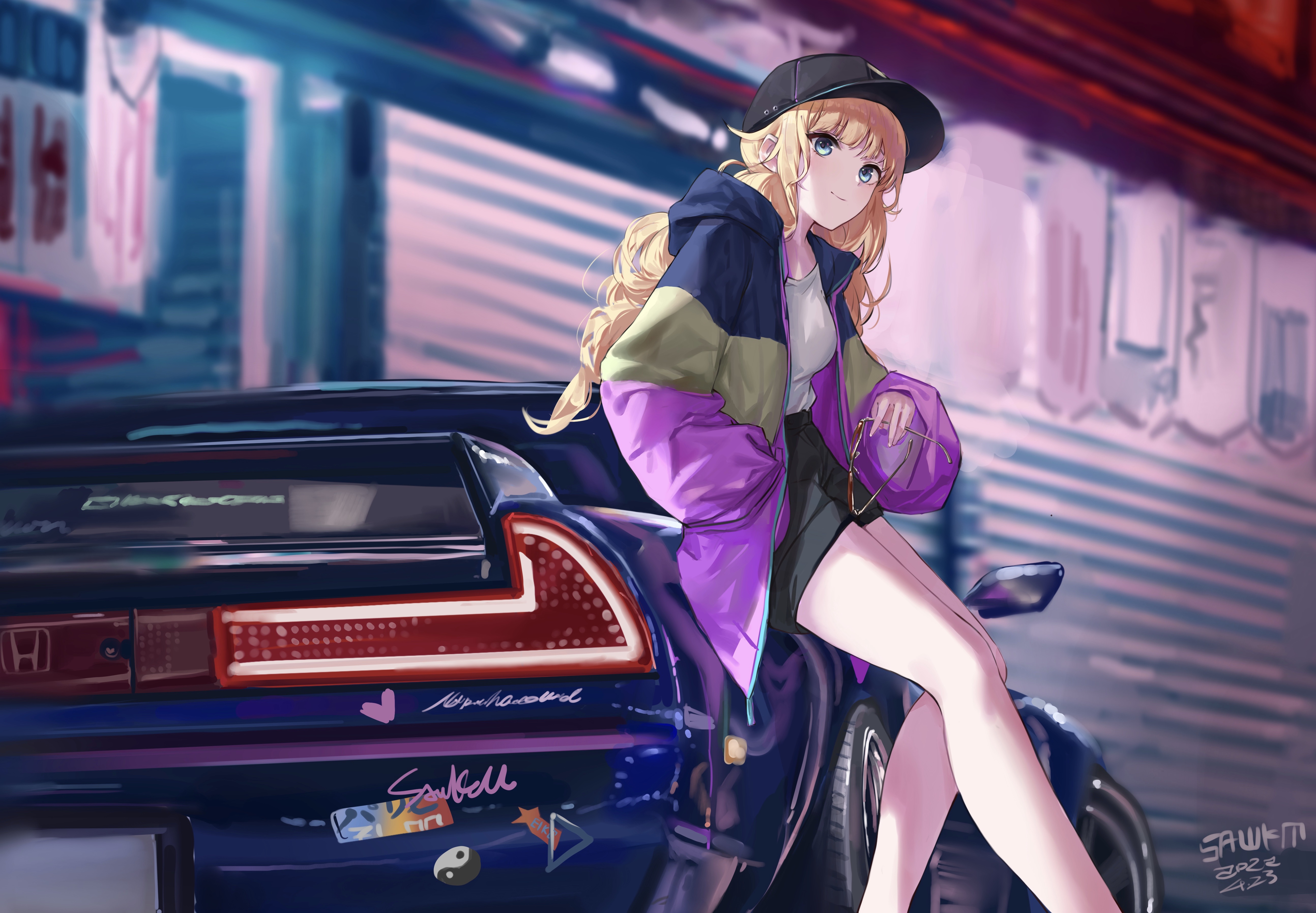 Eiko Tsukimi from Ya Boy Kongming! 4K HD Wallpaper