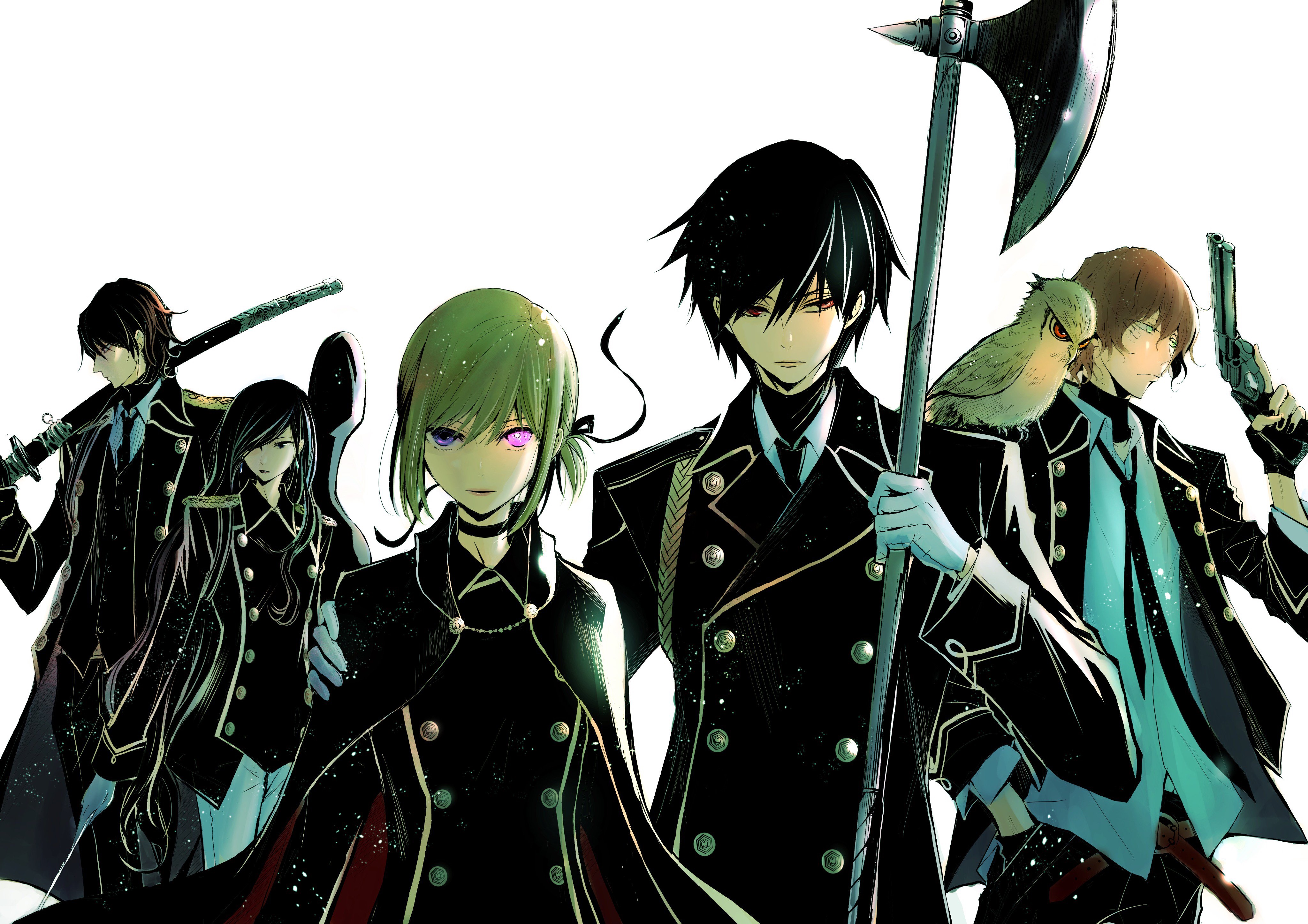 Queens Quality 4K: Ataru Shikata, Kyutaro Horikita, Fumi Nishioka HD Wallpaper